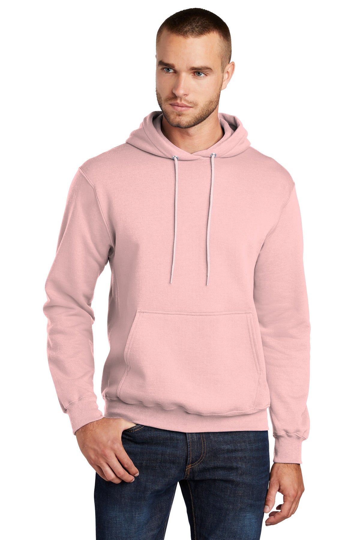 Custom Embroidered - Port & Company® - Core Fleece Pullover Hooded Sweatshirt. PC78H