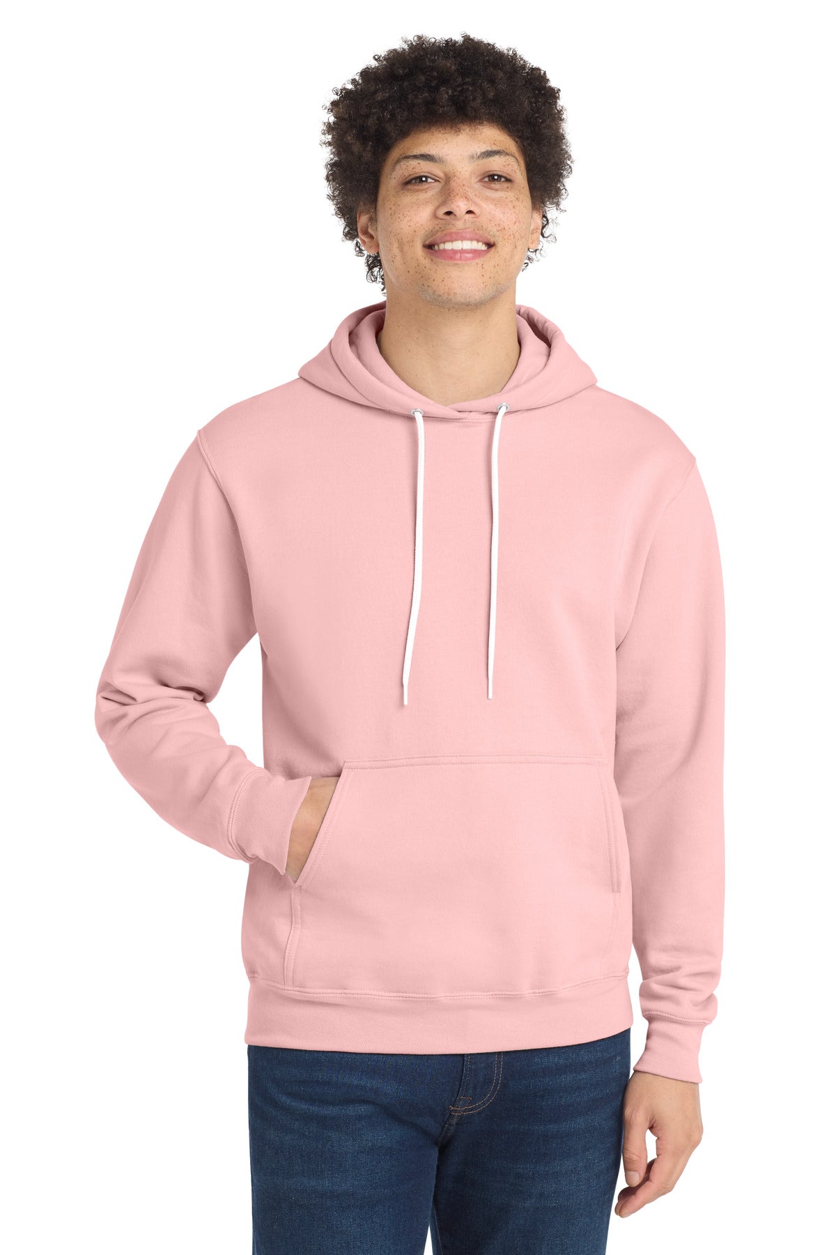 Custom Embroidered or DTF Print on Port & Co ™ Core Fleece Pullover Hooded Sweatshirt. PC78H