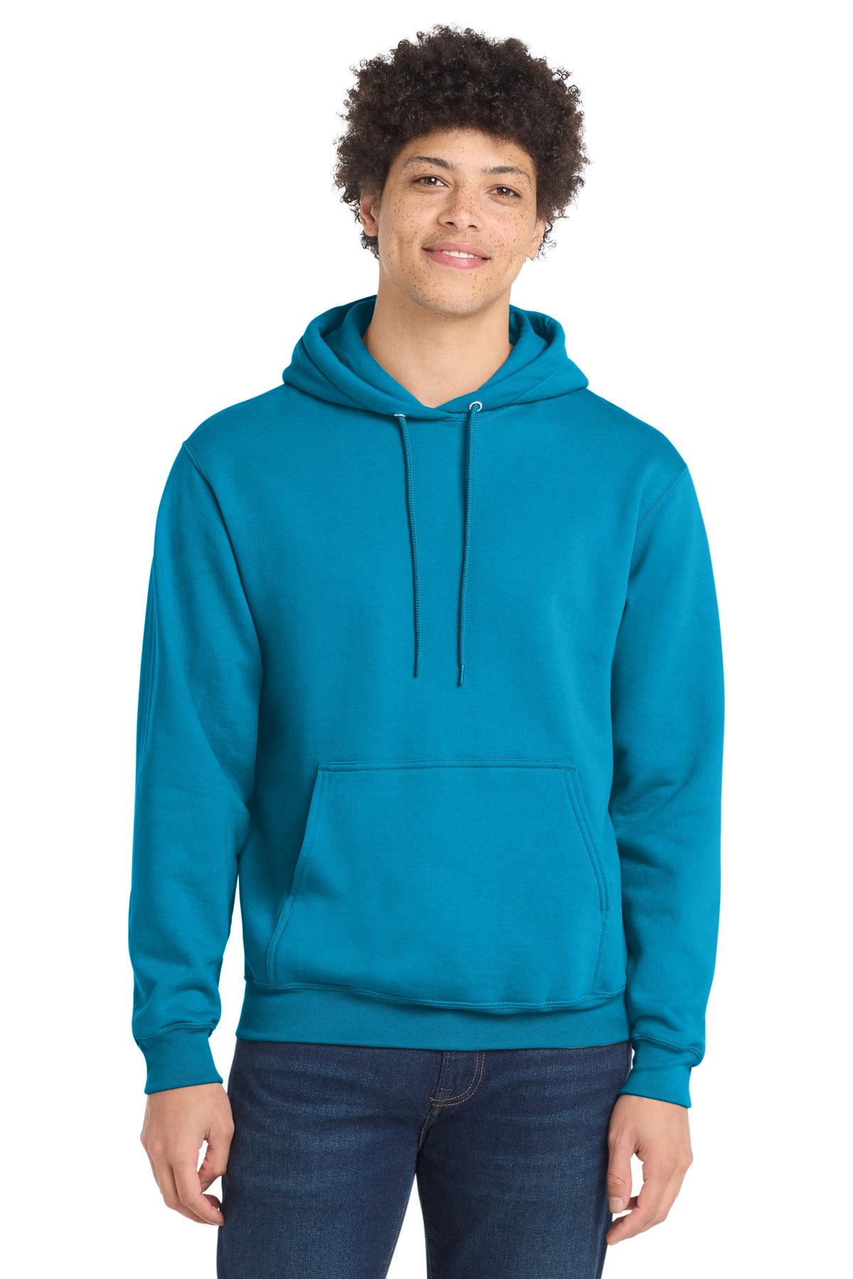 Custom Embroidery or DTF Print - Port & Co ® Core Fleece Pullover Hooded Sweatshirt. PC78H
