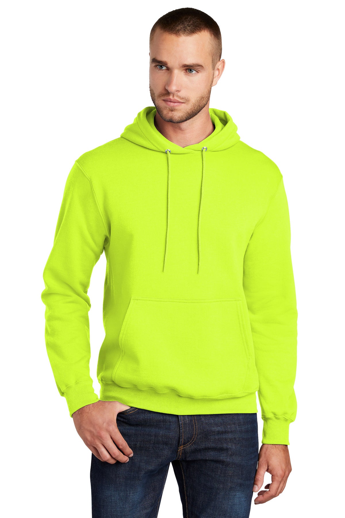 Custom Embroidered - Port & Company® - Core Fleece Pullover Hooded Sweatshirt. PC78H