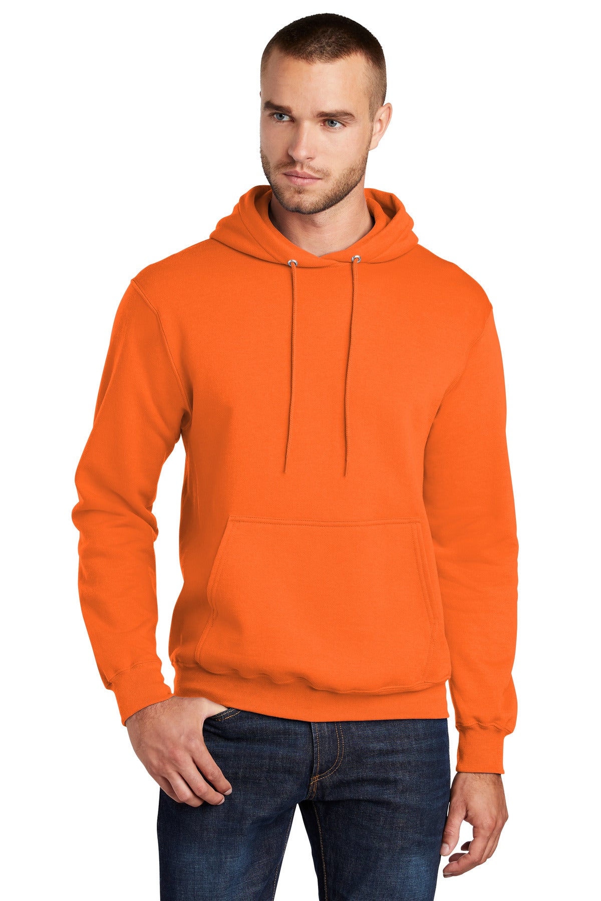 Custom Embroidered - Port & Company® - Core Fleece Pullover Hooded Sweatshirt. PC78H
