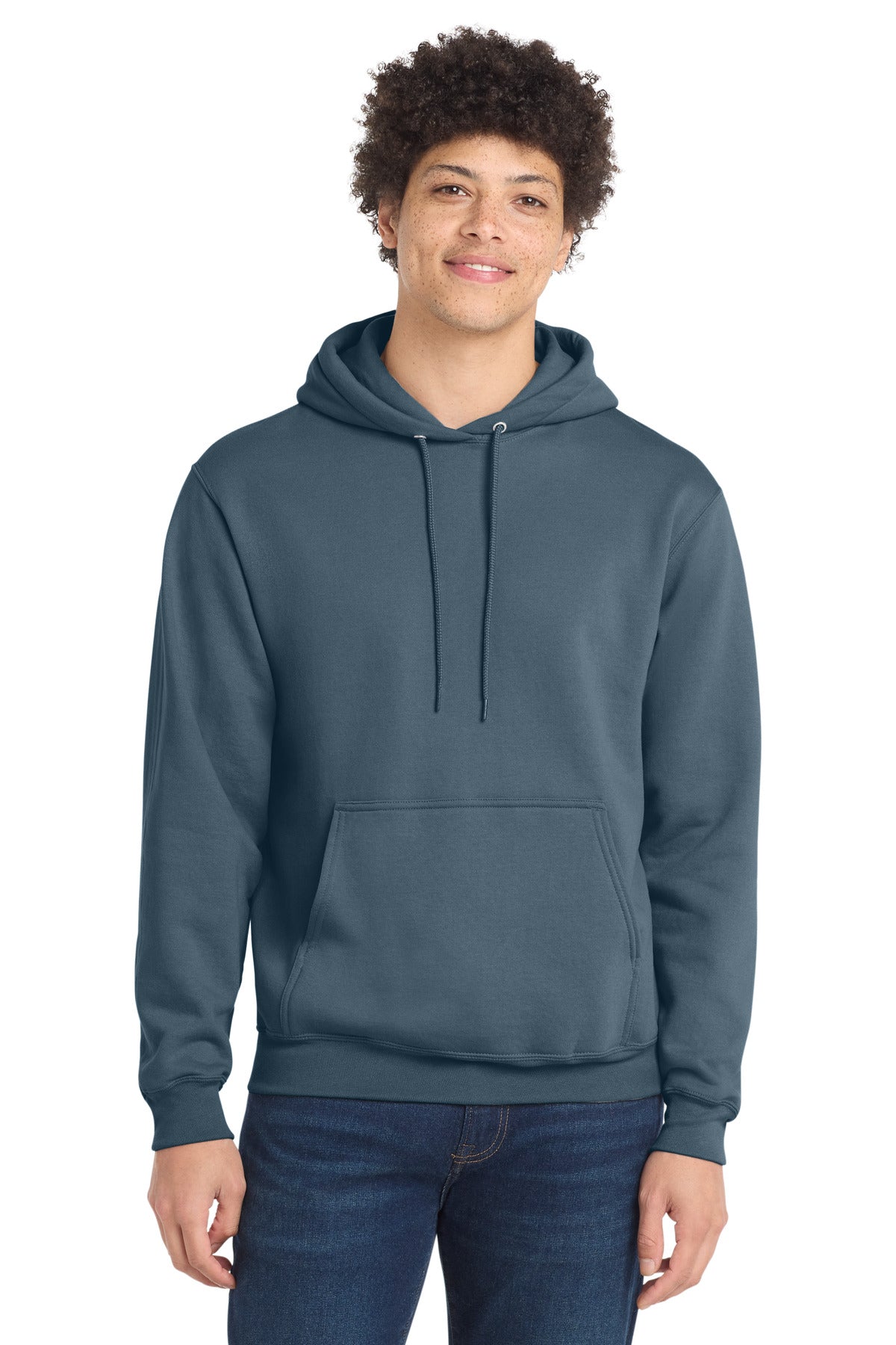 Custom Embroidery or DTF Print - Port & Co ® Core Fleece Pullover Hooded Sweatshirt. PC78H