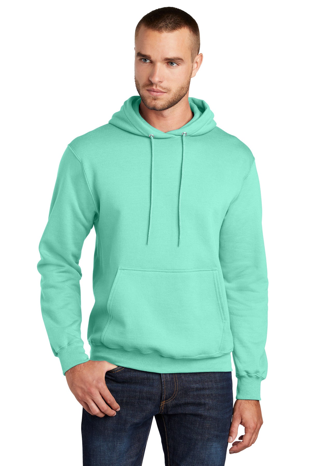 Custom Embroidered - Port & Company® - Core Fleece Pullover Hooded Sweatshirt. PC78H