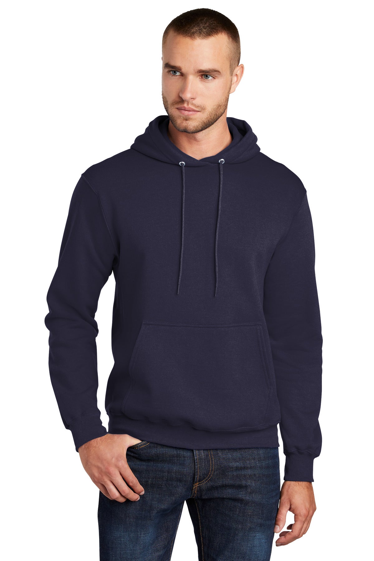 Custom Embroidered - Port & Company® - Core Fleece Pullover Hooded Sweatshirt. PC78H