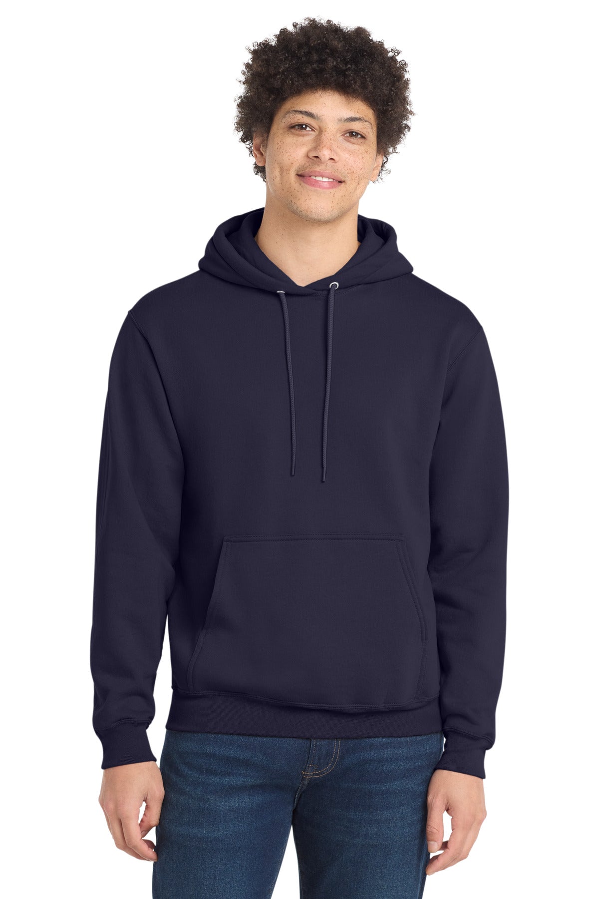 Custom Embroidered or DTF Print on Port & Co ™ Core Fleece Pullover Hooded Sweatshirt. PC78H