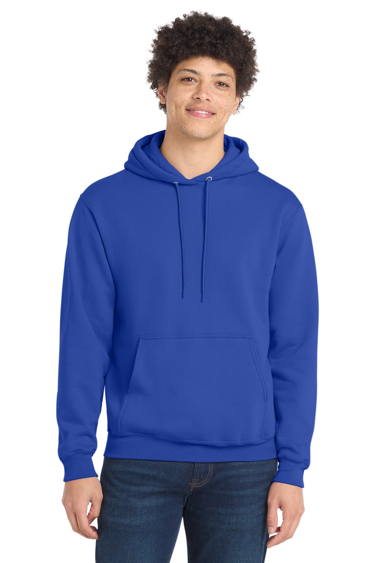 Custom Embroidered or DTF Print on Port & Co ™ Core Fleece Pullover Hooded Sweatshirt. PC78H
