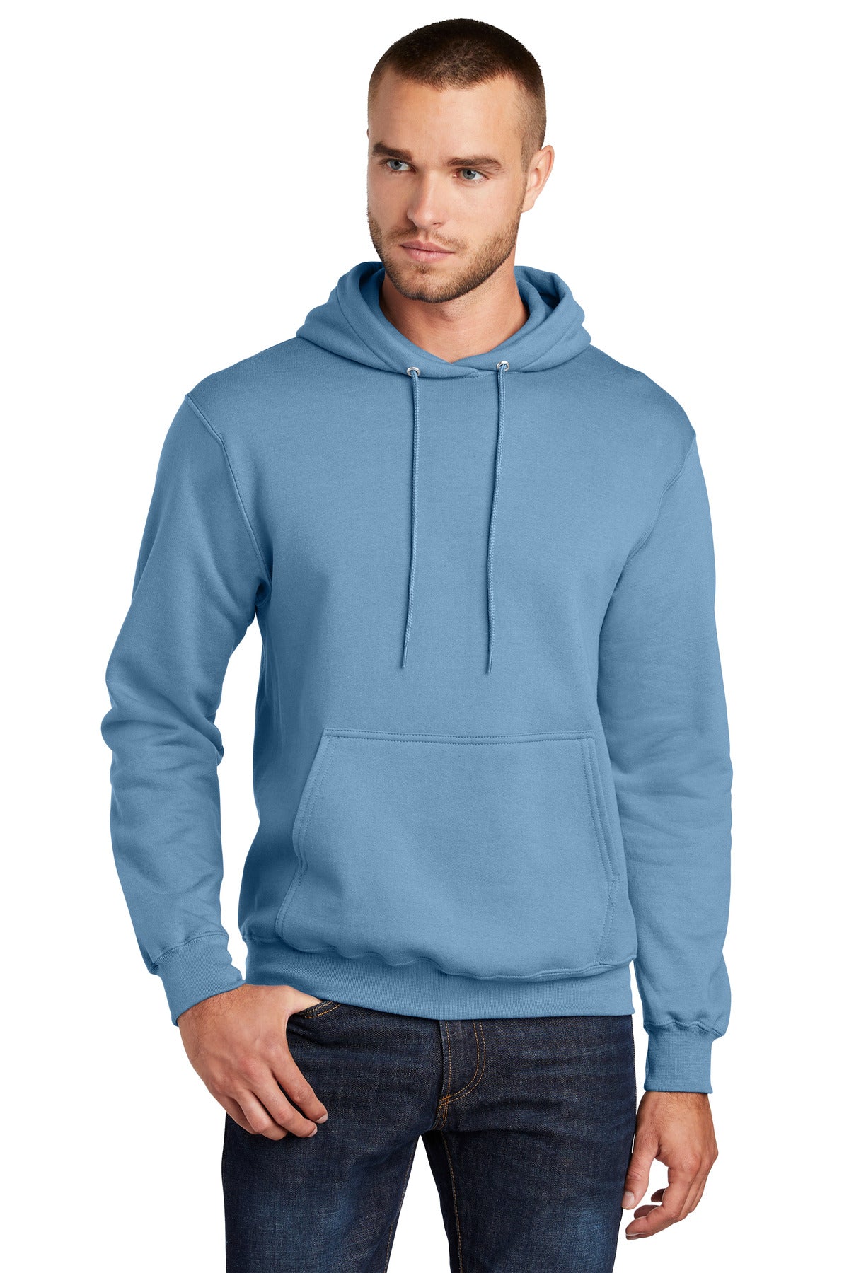 Custom Embroidered - Port & Company® - Core Fleece Pullover Hooded Sweatshirt. PC78H
