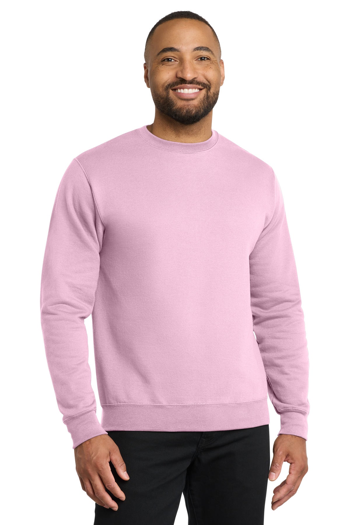 Custom Embroidery or DTF Print - Port & Co ® Core Fleece Crewneck Sweatshirt. PC78