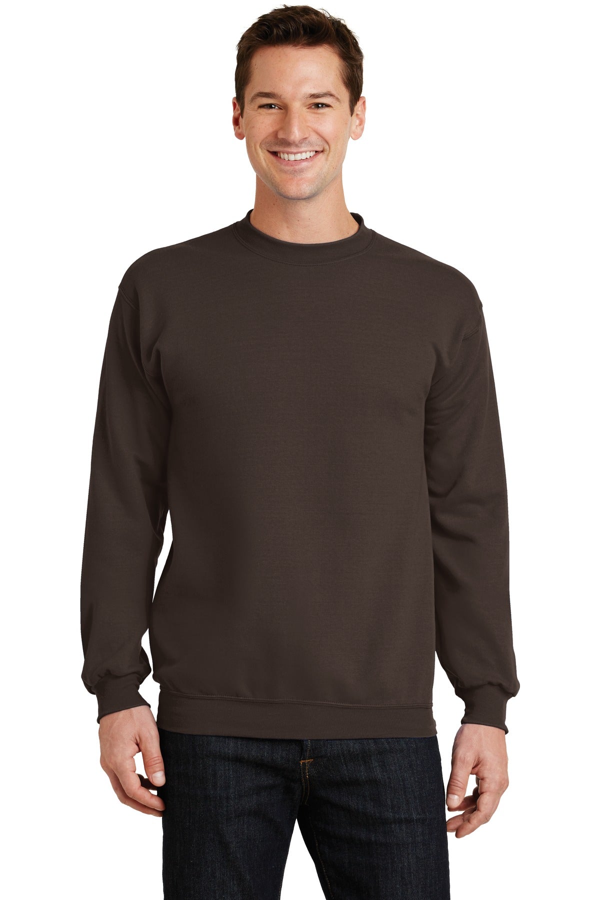 Custom Embroidered - Port & Company® - Core Fleece Crewneck Sweatshirt. PC78