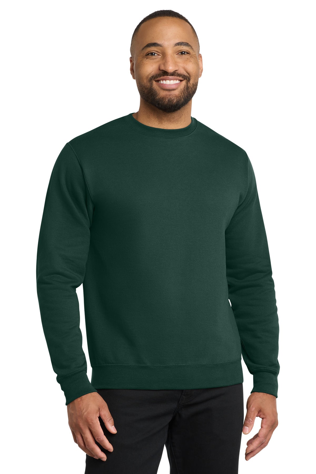 Custom Embroidery or DTF Print - Port & Co ® Core Fleece Crewneck Sweatshirt. PC78