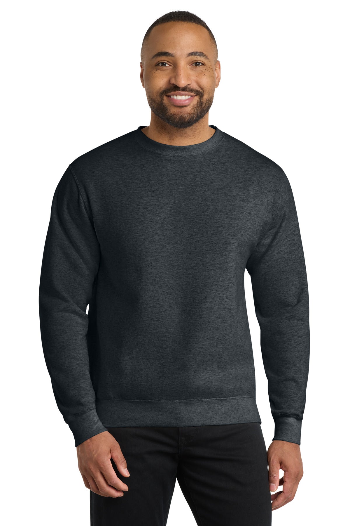Custom Embroidery or DTF Print - Port & Co ® Core Fleece Crewneck Sweatshirt. PC78