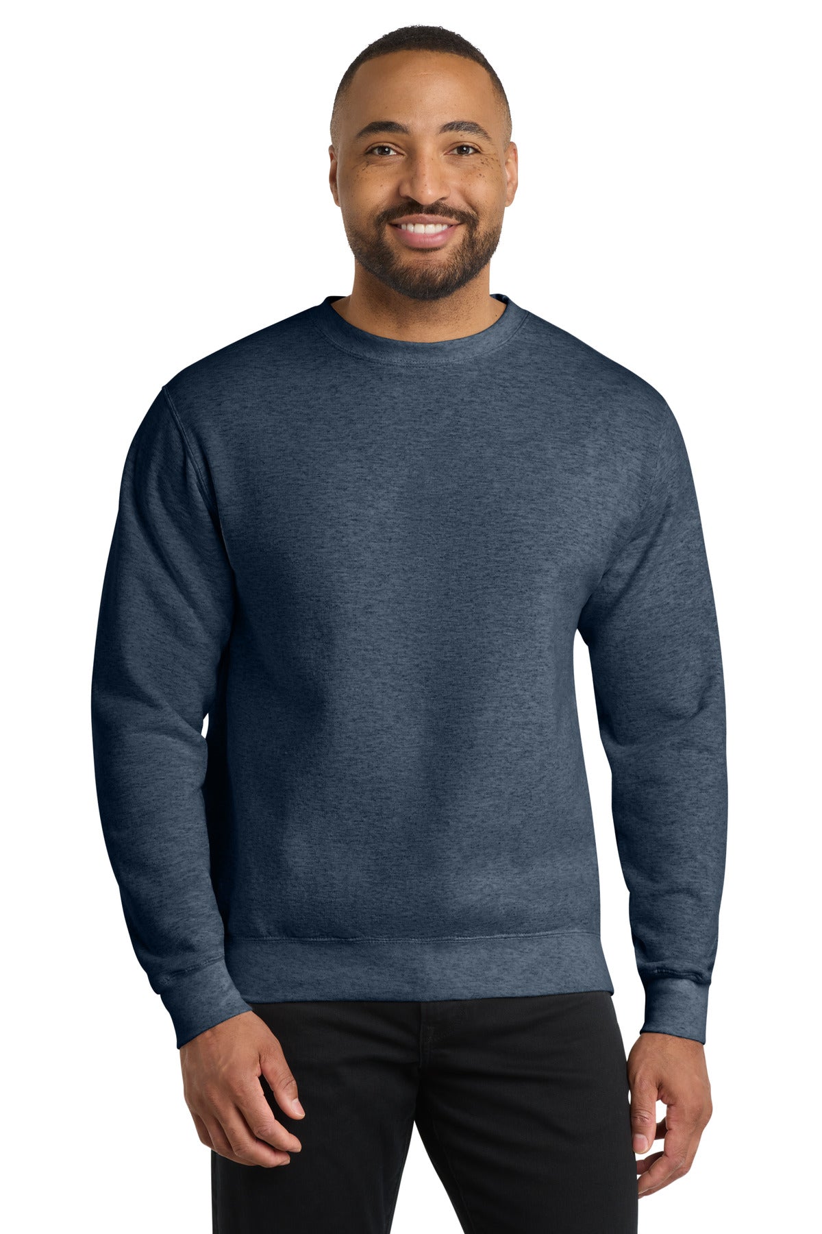 Custom Embroidery or DTF Print - Port & Co ® Core Fleece Crewneck Sweatshirt. PC78