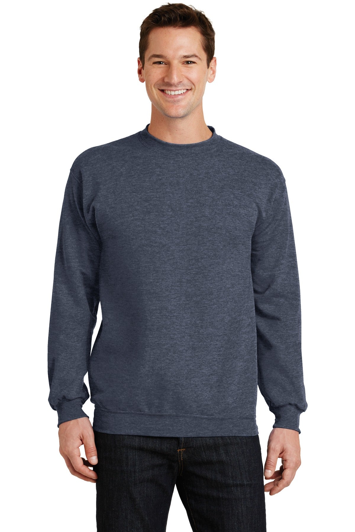 Custom Embroidered - Port & Company® - Core Fleece Crewneck Sweatshirt. PC78