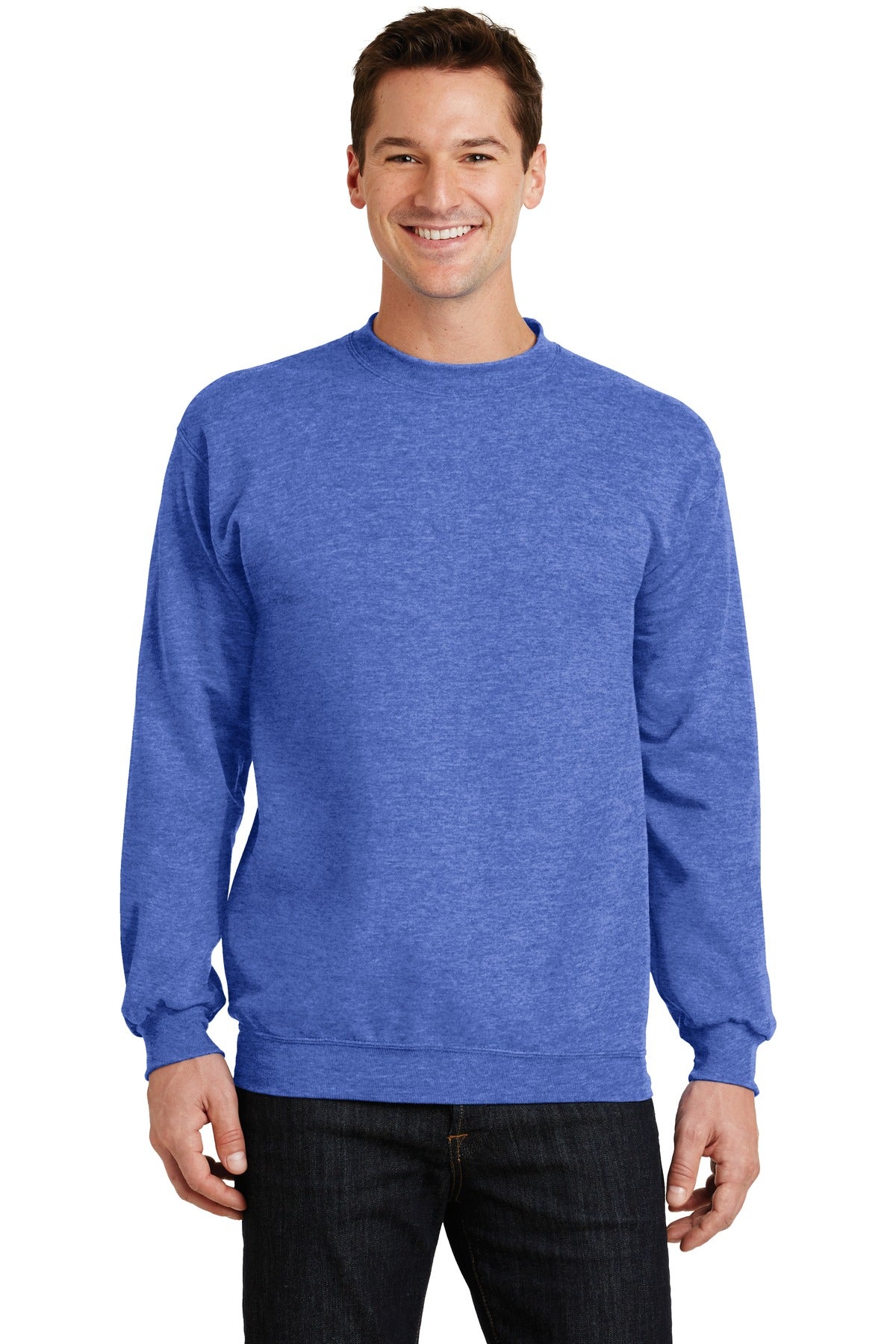 Custom Embroidered - Port & Company® - Core Fleece Crewneck Sweatshirt. PC78