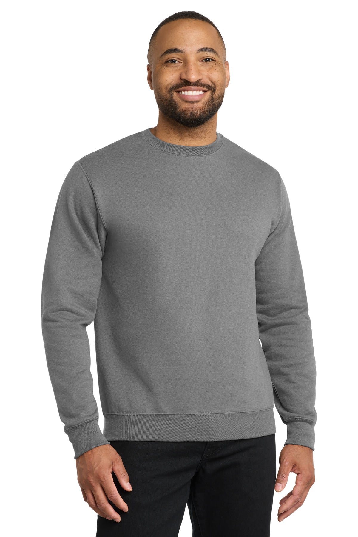Custom Embroidery or DTF Print - Port & Co ® Core Fleece Crewneck Sweatshirt. PC78