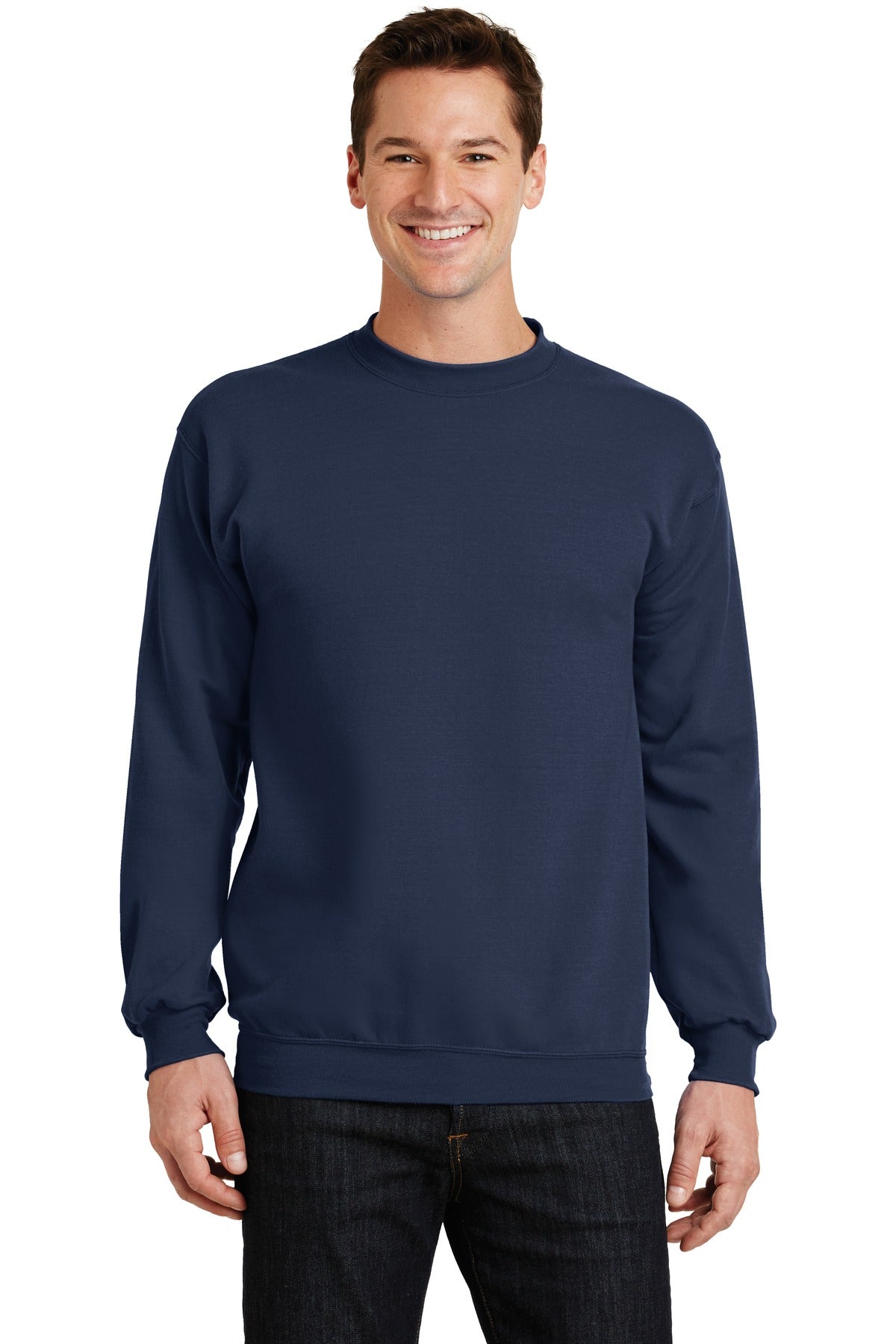Custom Embroidered - Port & Company® - Core Fleece Crewneck Sweatshirt. PC78