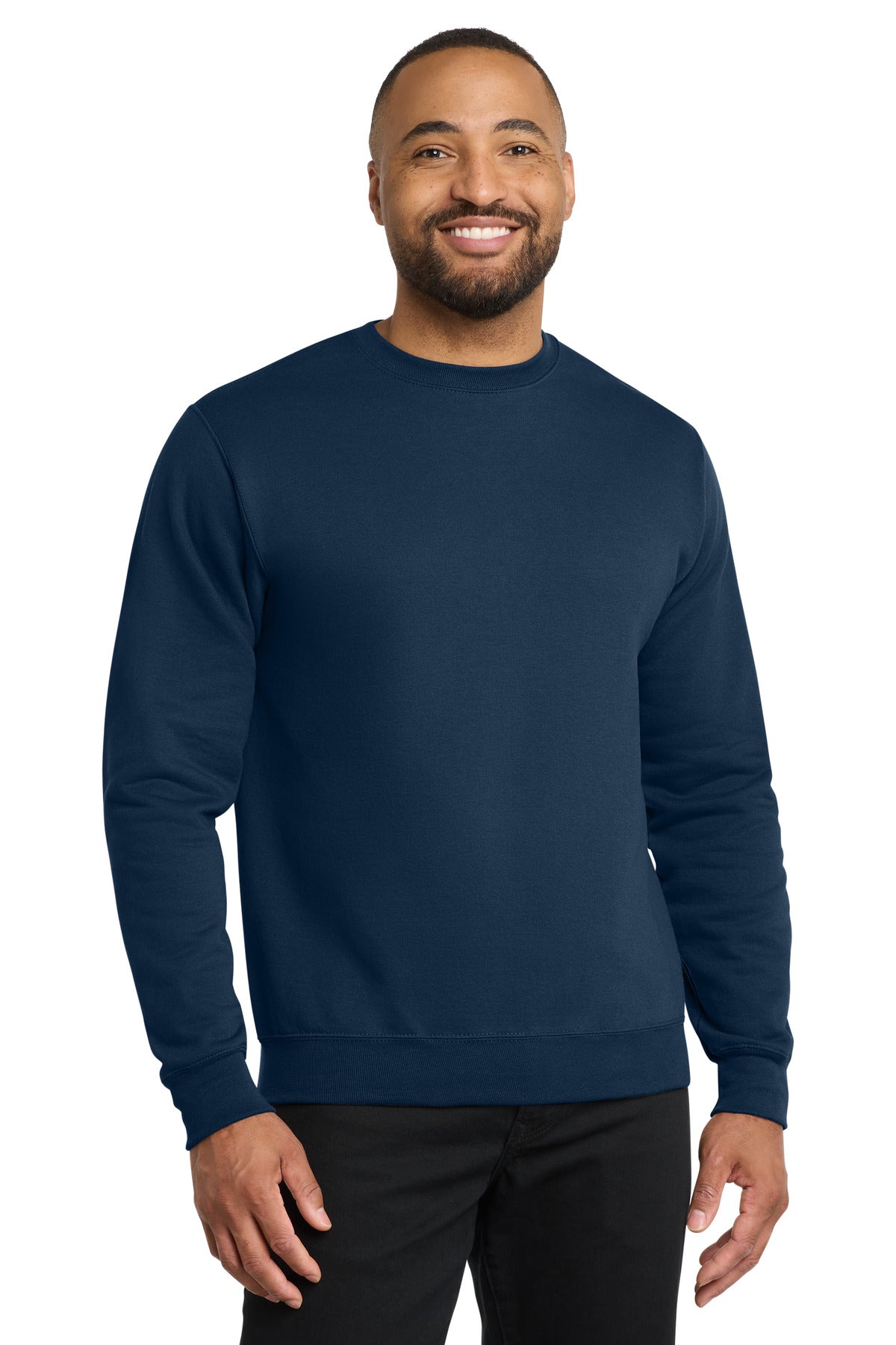 Custom Embroidery or DTF Print - Port & Co ® Core Fleece Crewneck Sweatshirt. PC78