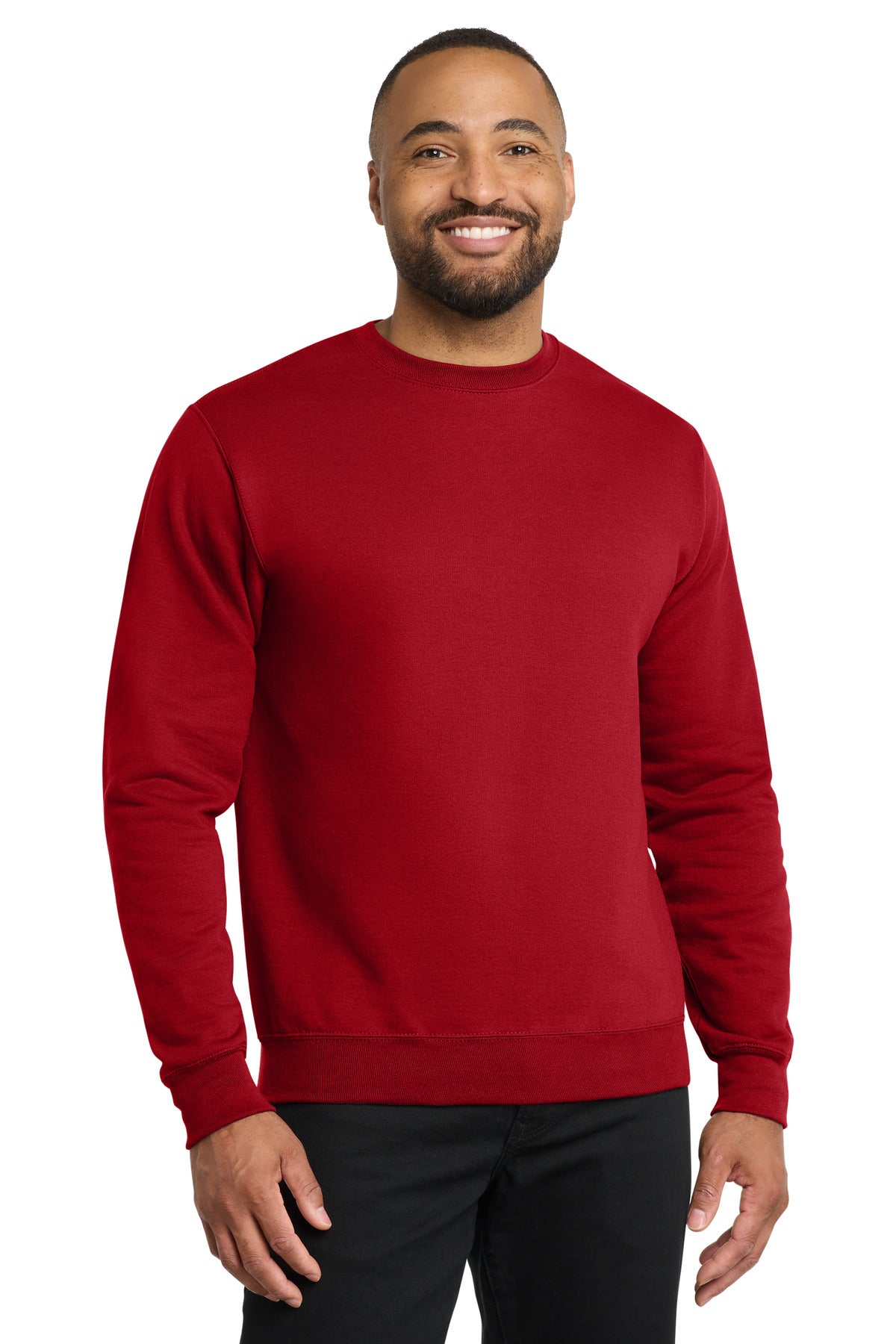 Custom Embroidery or DTF Print - Port & Co ® Core Fleece Crewneck Sweatshirt. PC78