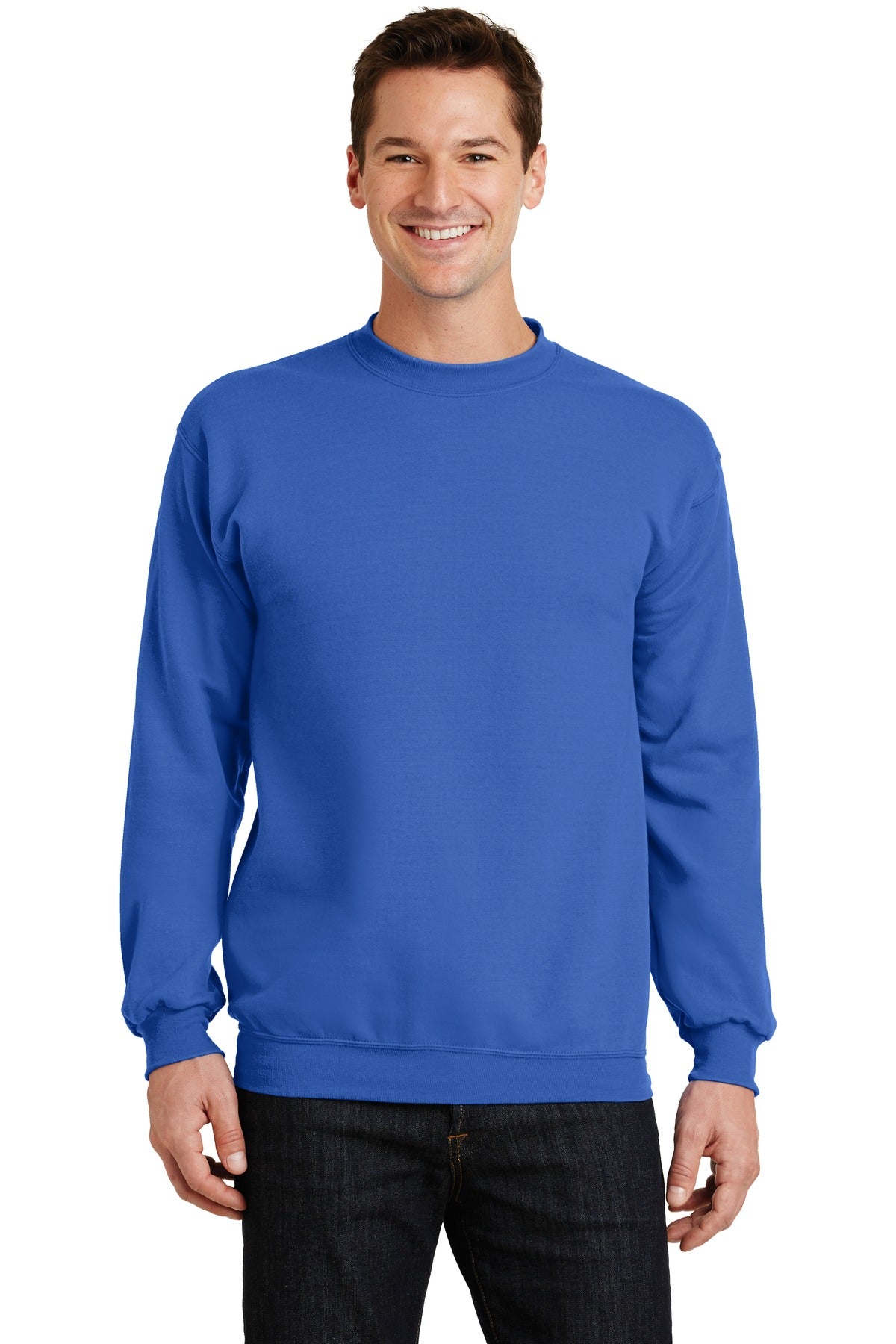 Custom Embroidered - Port & Company® - Core Fleece Crewneck Sweatshirt. PC78