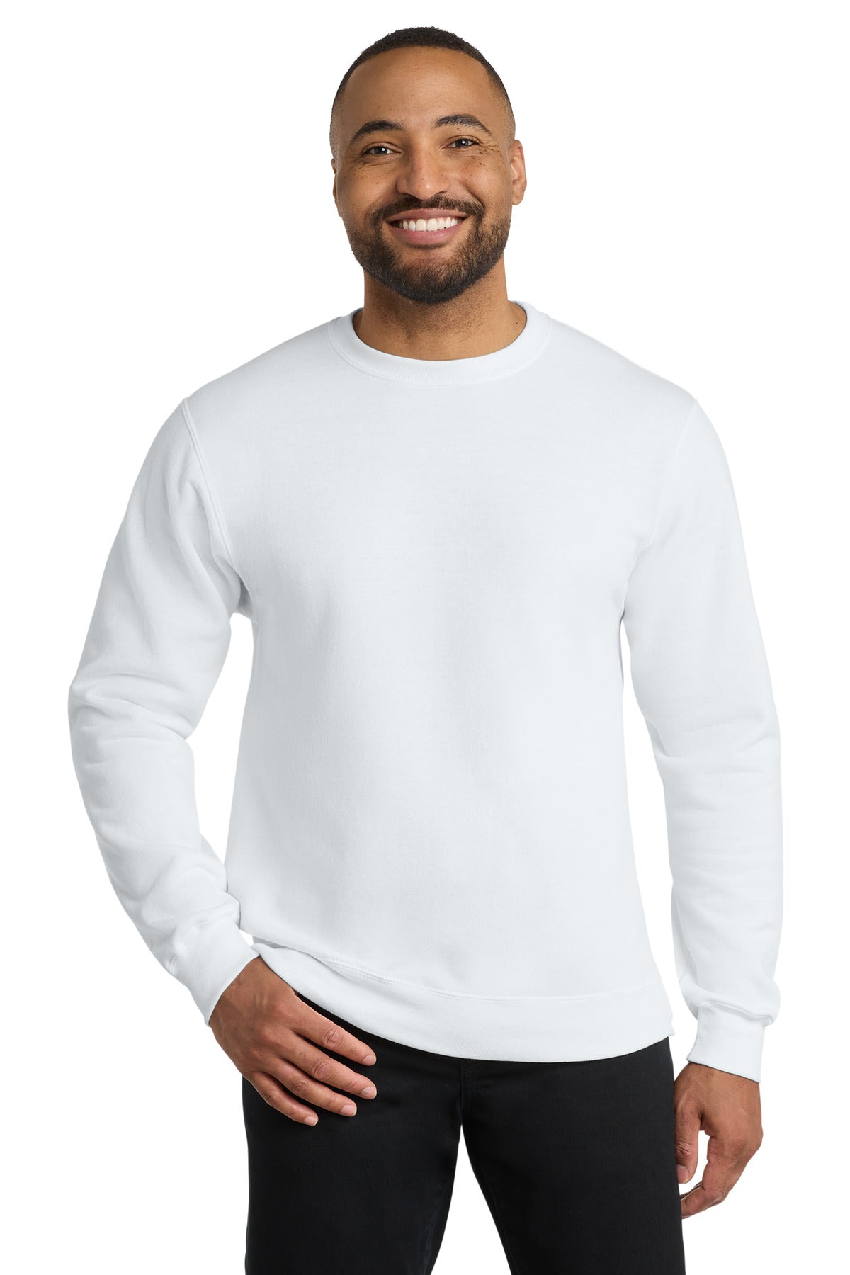 Custom Embroidery or DTF Print - Port & Co ® Core Fleece Crewneck Sweatshirt. PC78