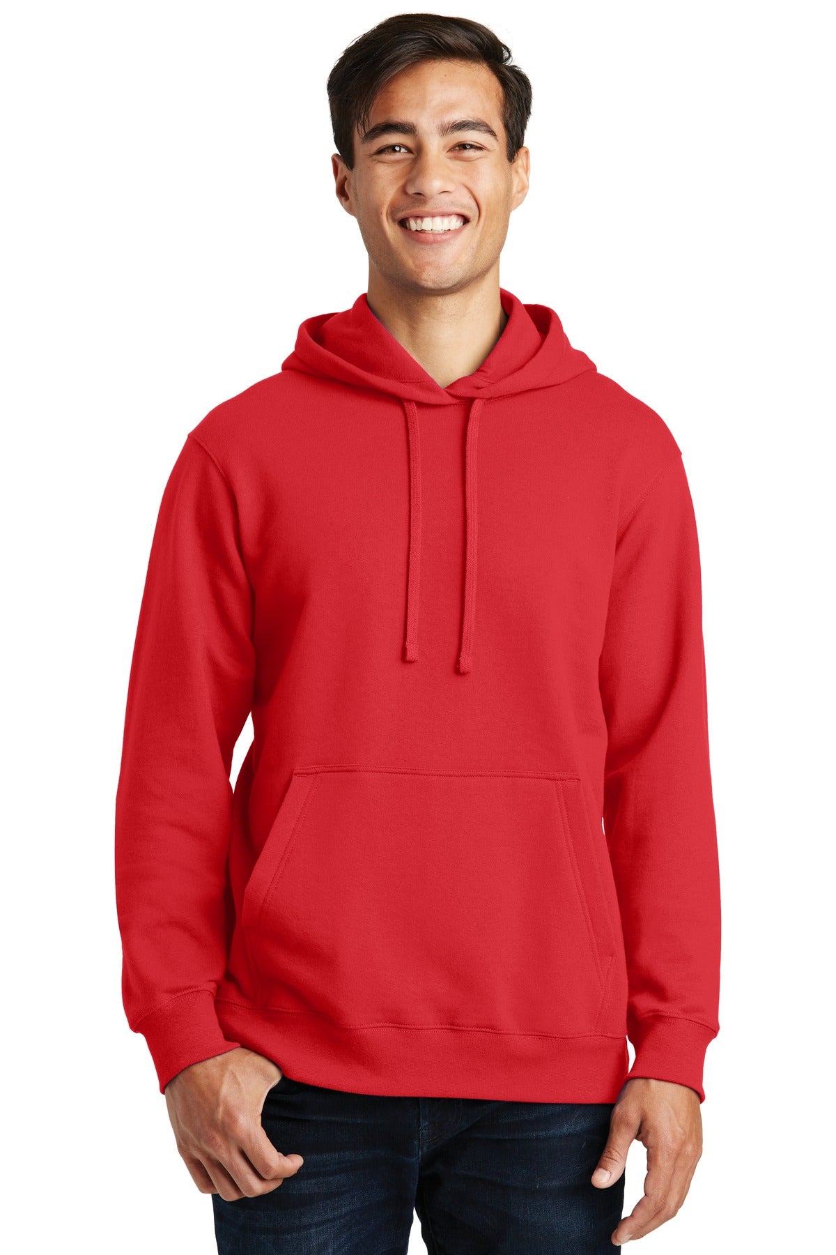 Custom Embroidered - Port & Company® Fan Favorite Fleece Pullover Hooded Sweatshirt. PC850H