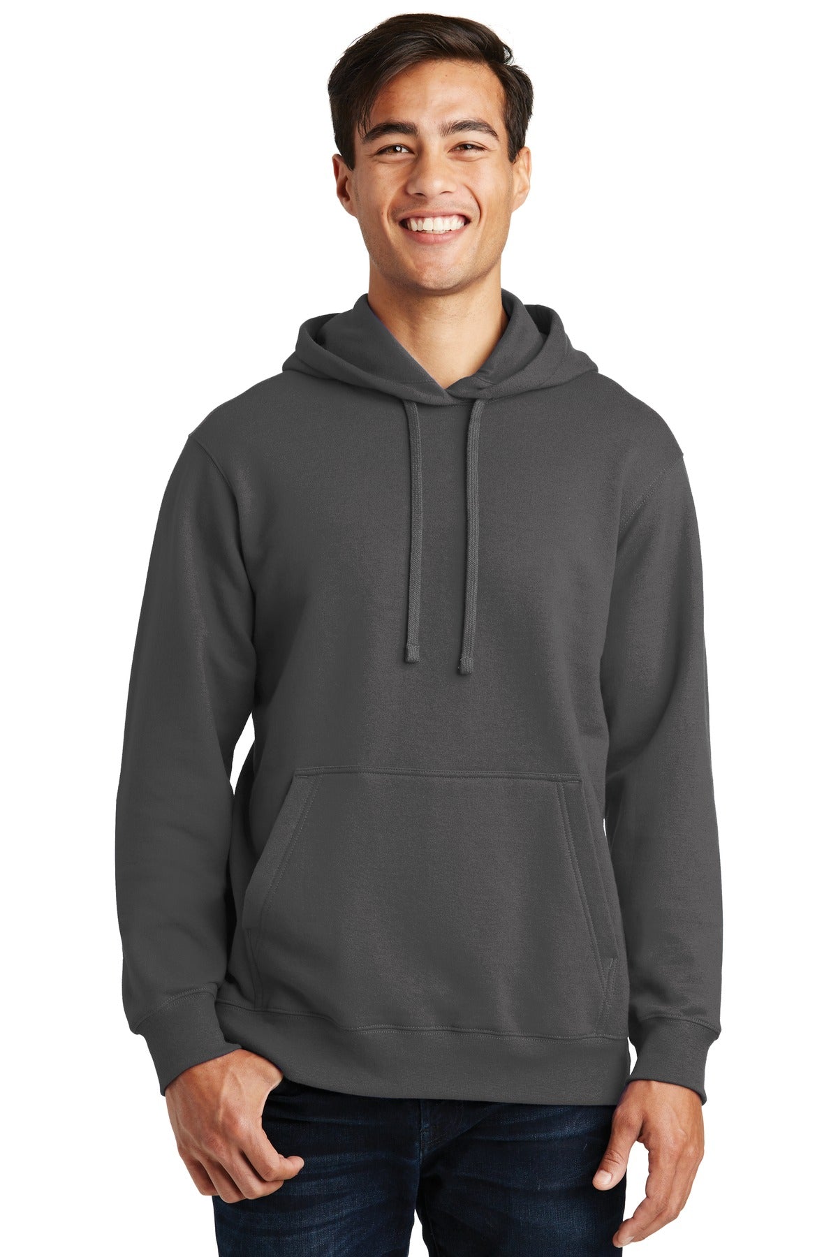 Custom Embroidered - Port & Company® Fan Favorite Fleece Pullover Hooded Sweatshirt. PC850H