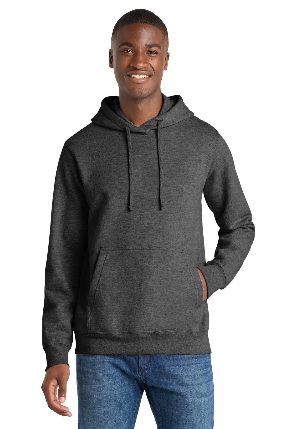 Custom Embroidery or DTF Print - Port & Co ® Fan Favorite Fleece Pullover Hooded Sweatshirt. PC850H