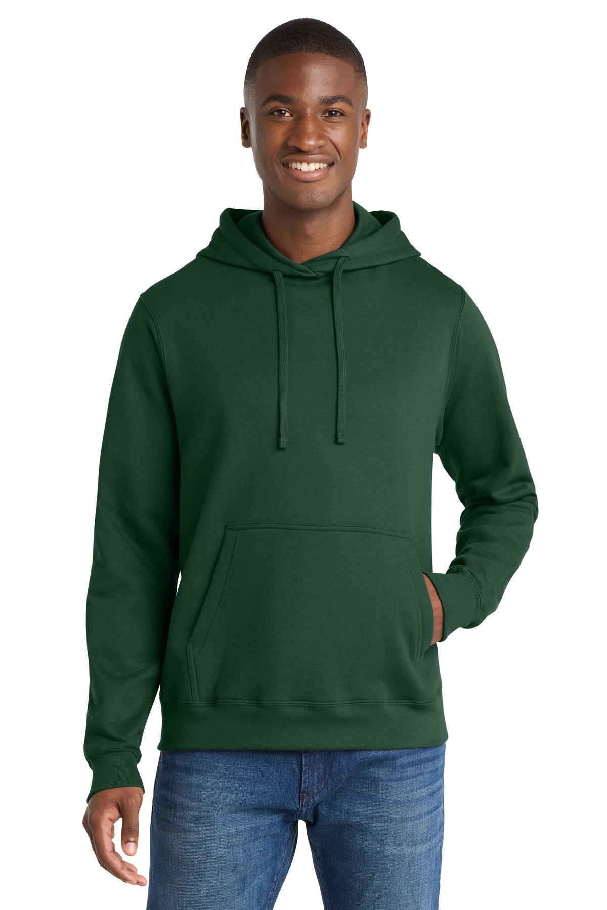 Custom Embroidered or DTF Print on Port & Co ™ Fan Favorite Fleece Pullover Hooded Sweatshirt. PC850H