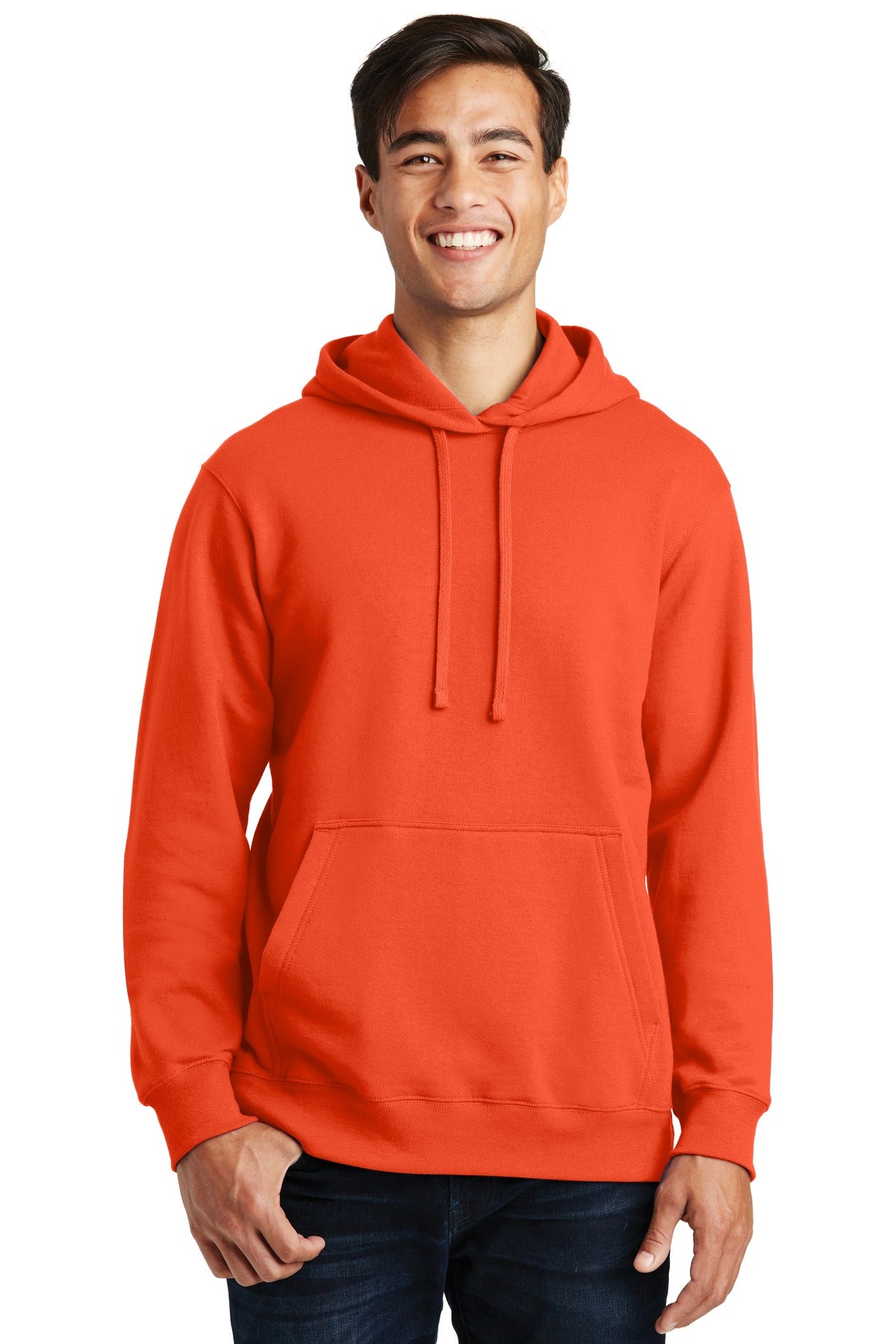 Custom Embroidered - Port & Company® Fan Favorite Fleece Pullover Hooded Sweatshirt. PC850H