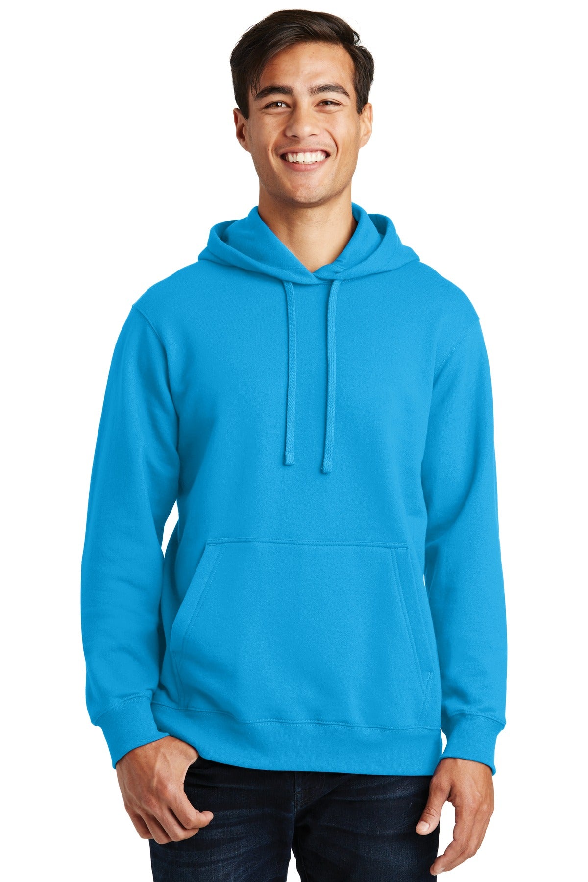 Custom Embroidered - Port & Company® Fan Favorite Fleece Pullover Hooded Sweatshirt. PC850H