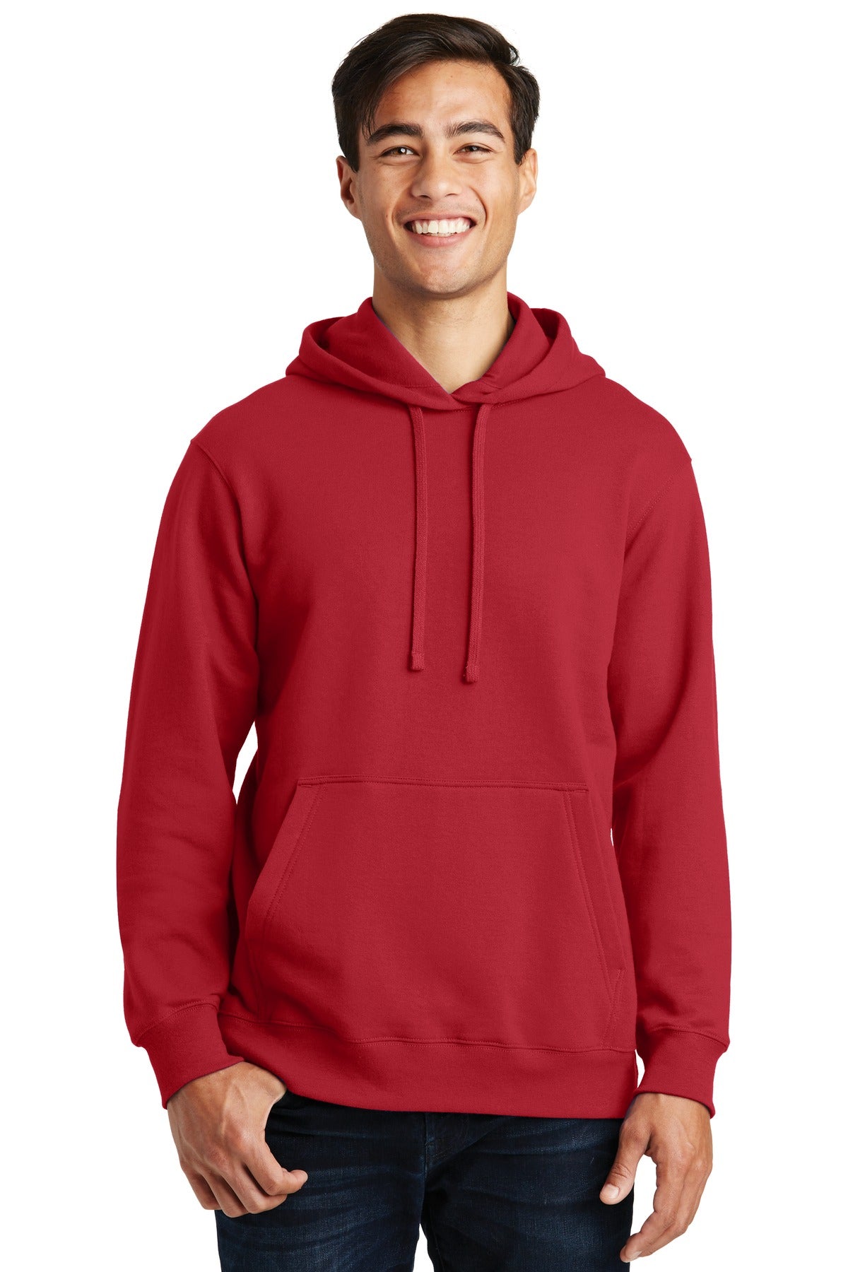 Custom Embroidered - Port & Company® Fan Favorite Fleece Pullover Hooded Sweatshirt. PC850H