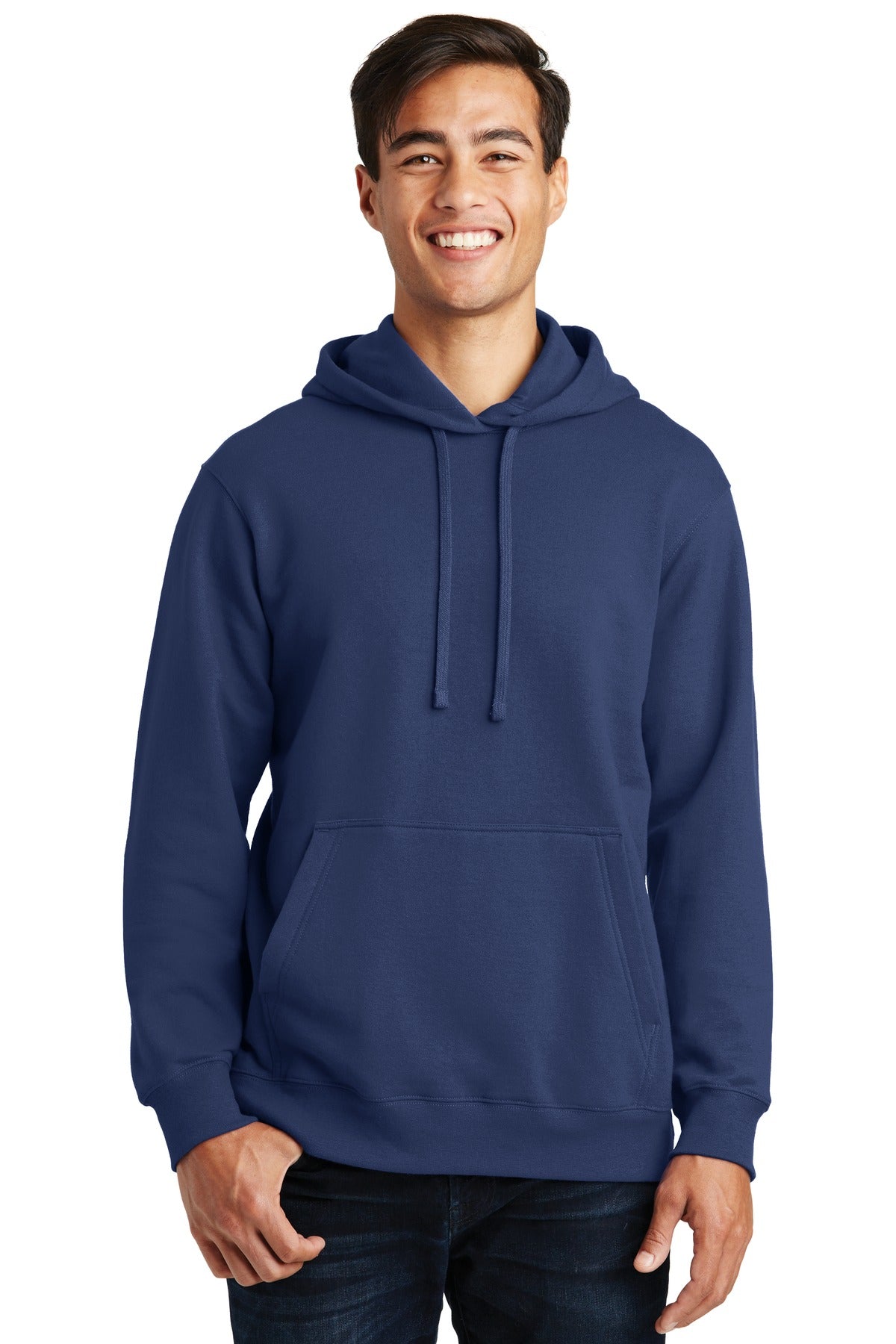 Custom Embroidered - Port & Company® Fan Favorite Fleece Pullover Hooded Sweatshirt. PC850H