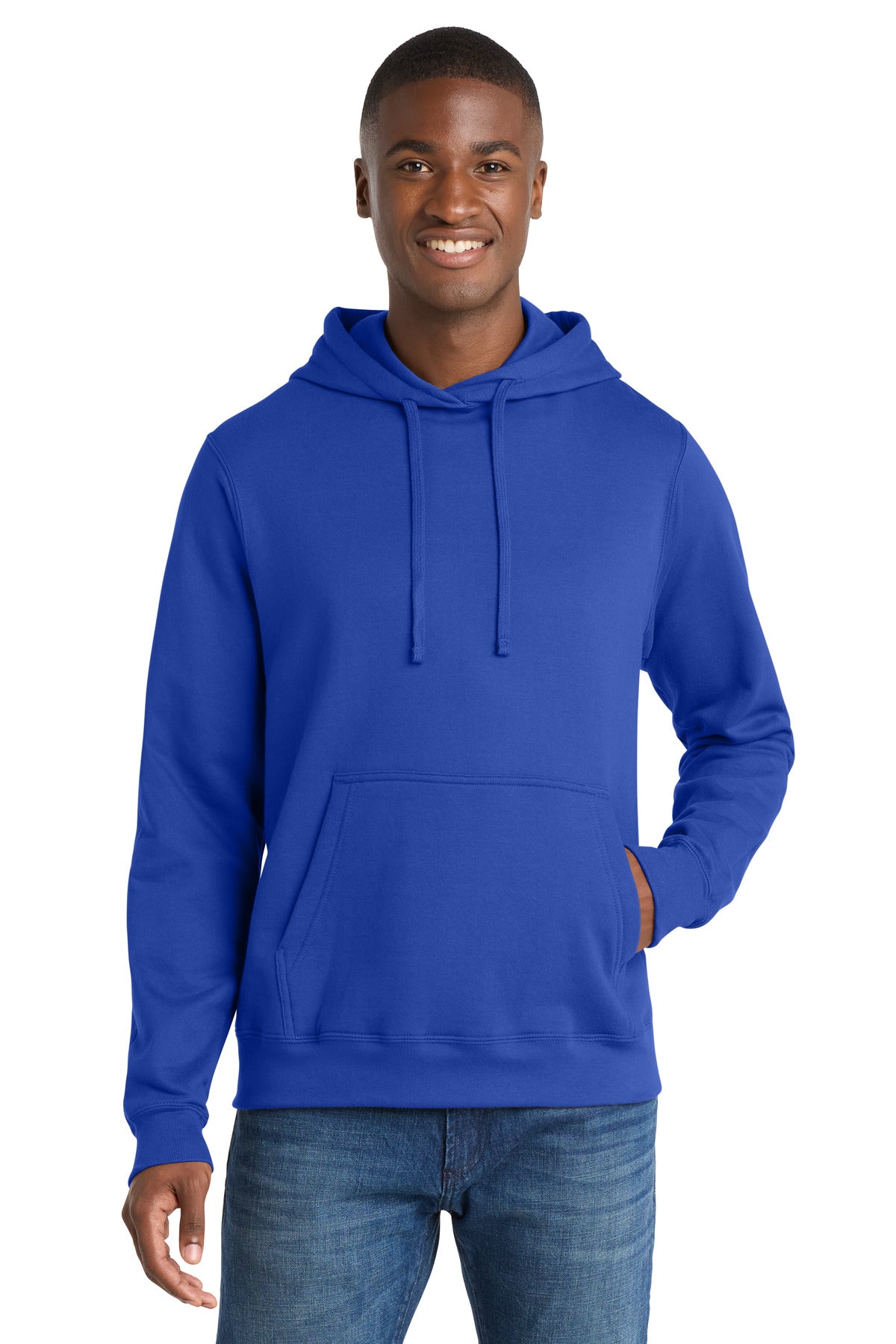 Custom Embroidery or DTF Print - Port & Co ® Fan Favorite Fleece Pullover Hooded Sweatshirt. PC850H