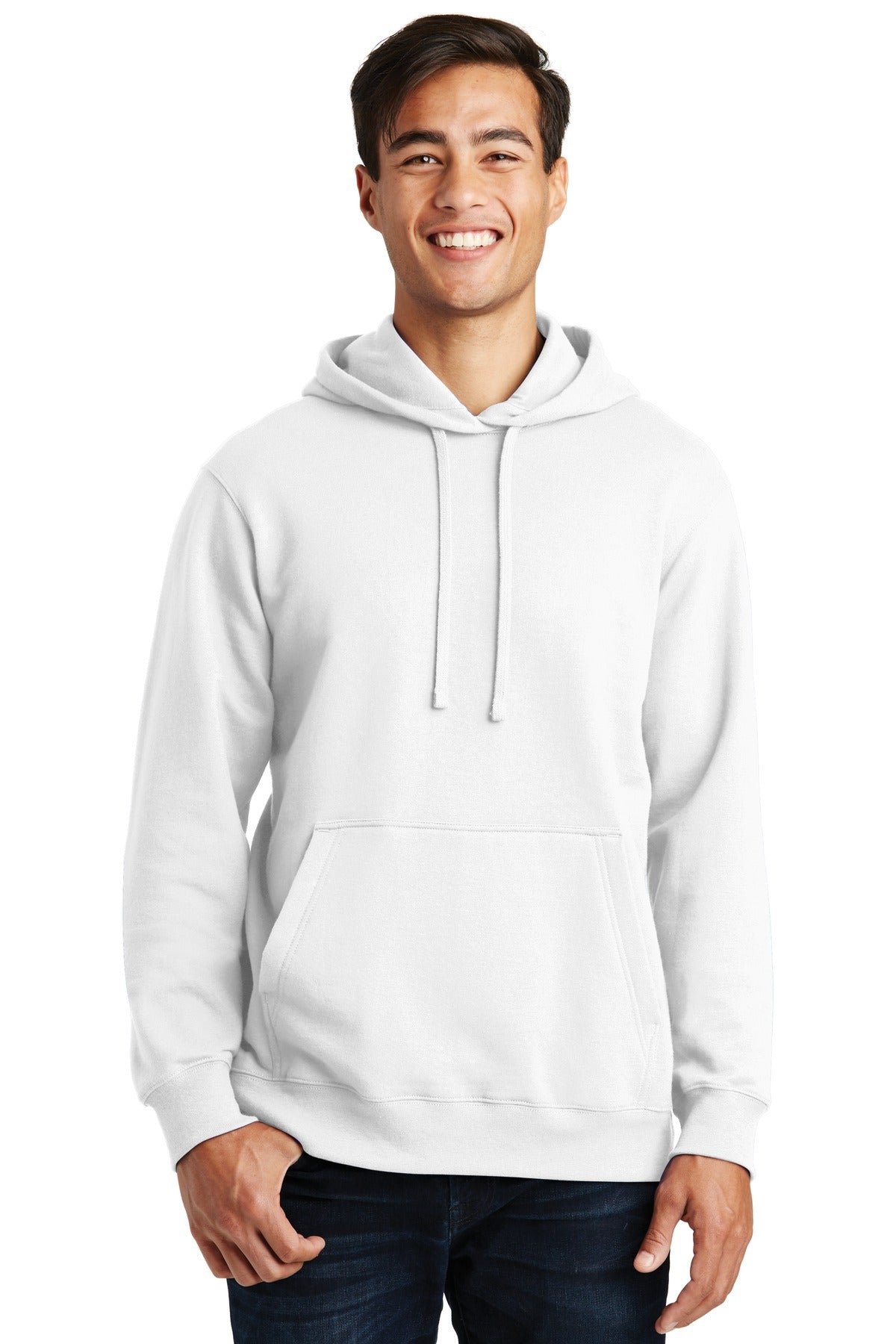 Custom Embroidered - Port & Company® Fan Favorite Fleece Pullover Hooded Sweatshirt. PC850H