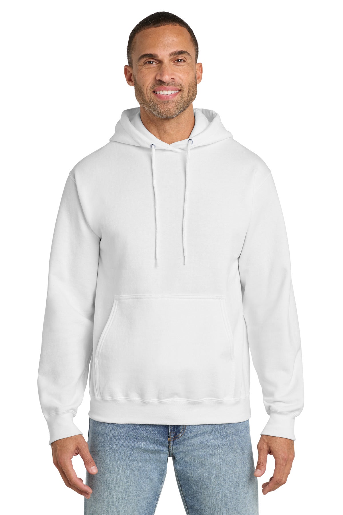 Custom Embroidery or DTF Print - Port & Co ™ Tall Essential Fleece Pullover Hooded Sweatshirt. PC90HT