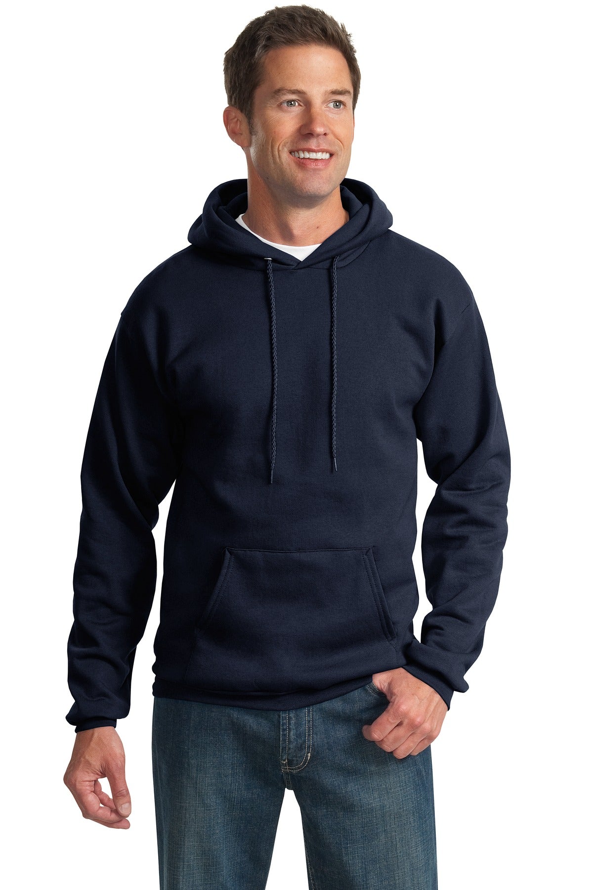 Custom Embroidered - Port & Company® Tall Essential Fleece Pullover Hooded Sweatshirt. PC90HT