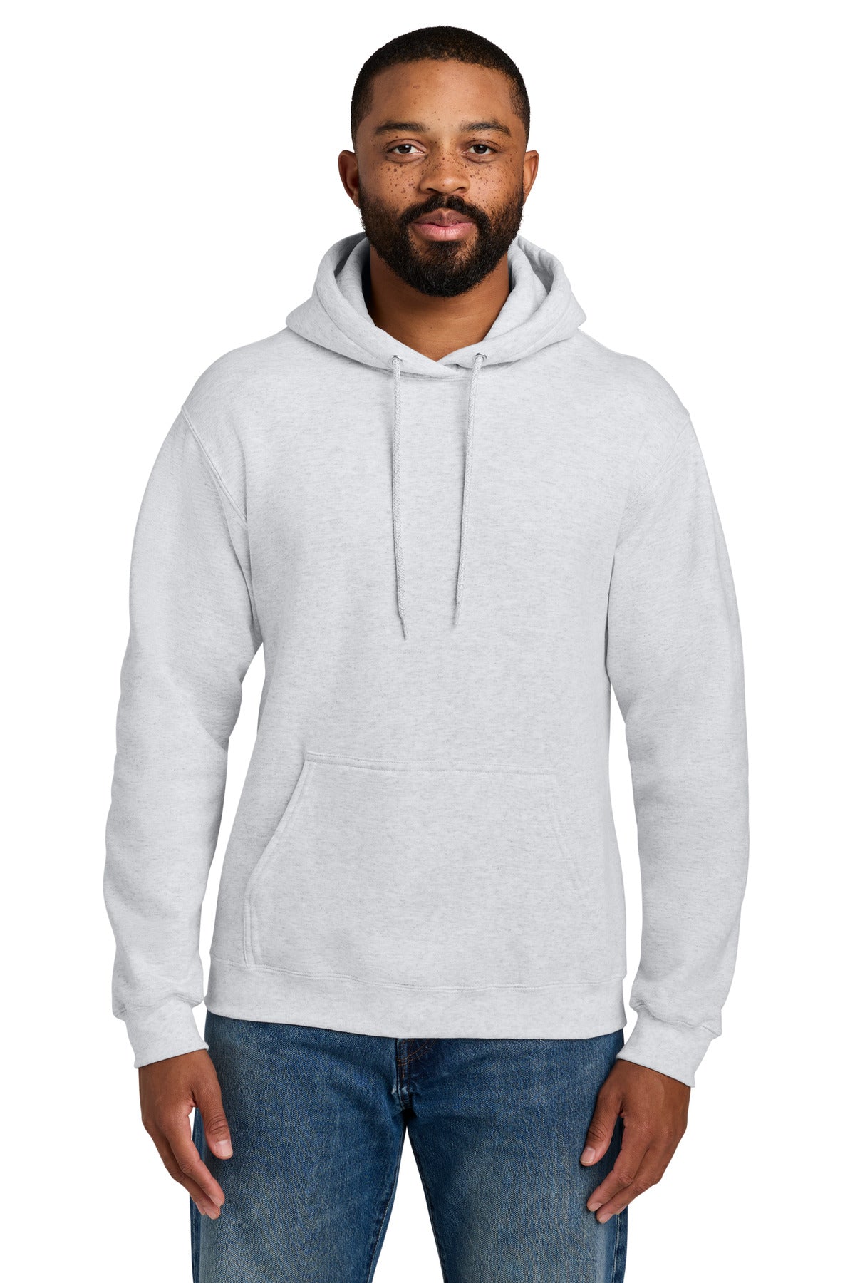 Custom Embroidery or DTF Print - Port & Co ® Essential Fleece Pullover Hooded Sweatshirt. PC90H