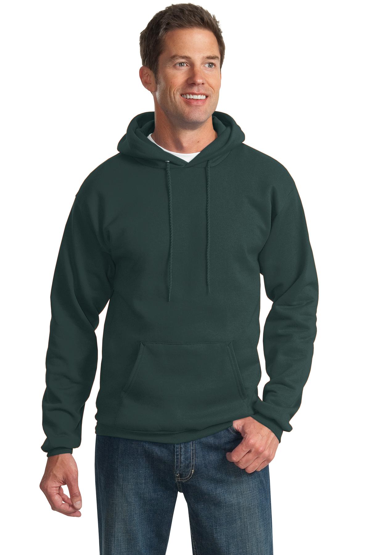 Custom Embroidered - Port & Company® Tall Essential Fleece Pullover Hooded Sweatshirt. PC90HT