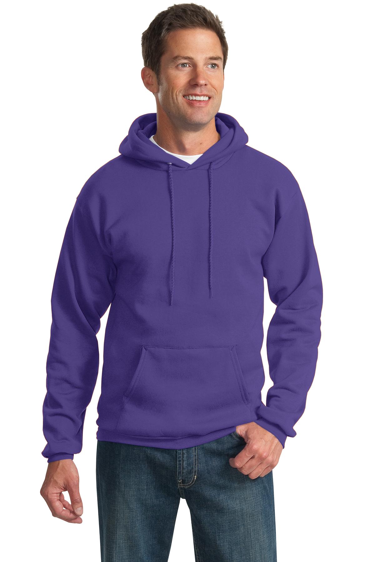 Custom Embroidered - Port & Company® - Essential Fleece Pullover Hooded Sweatshirt. PC90H