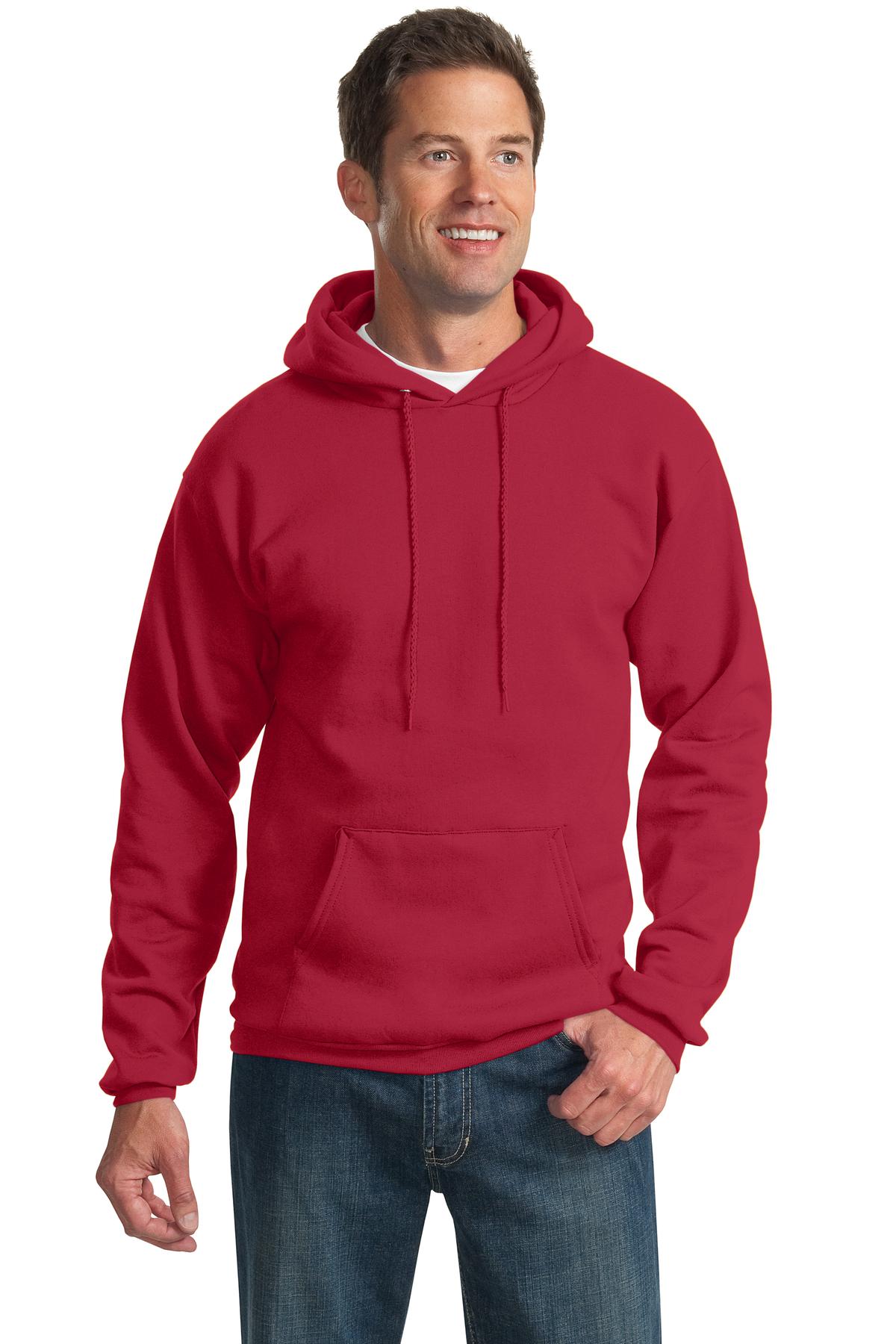 Custom Embroidered - Port & Company® - Essential Fleece Pullover Hooded Sweatshirt. PC90H
