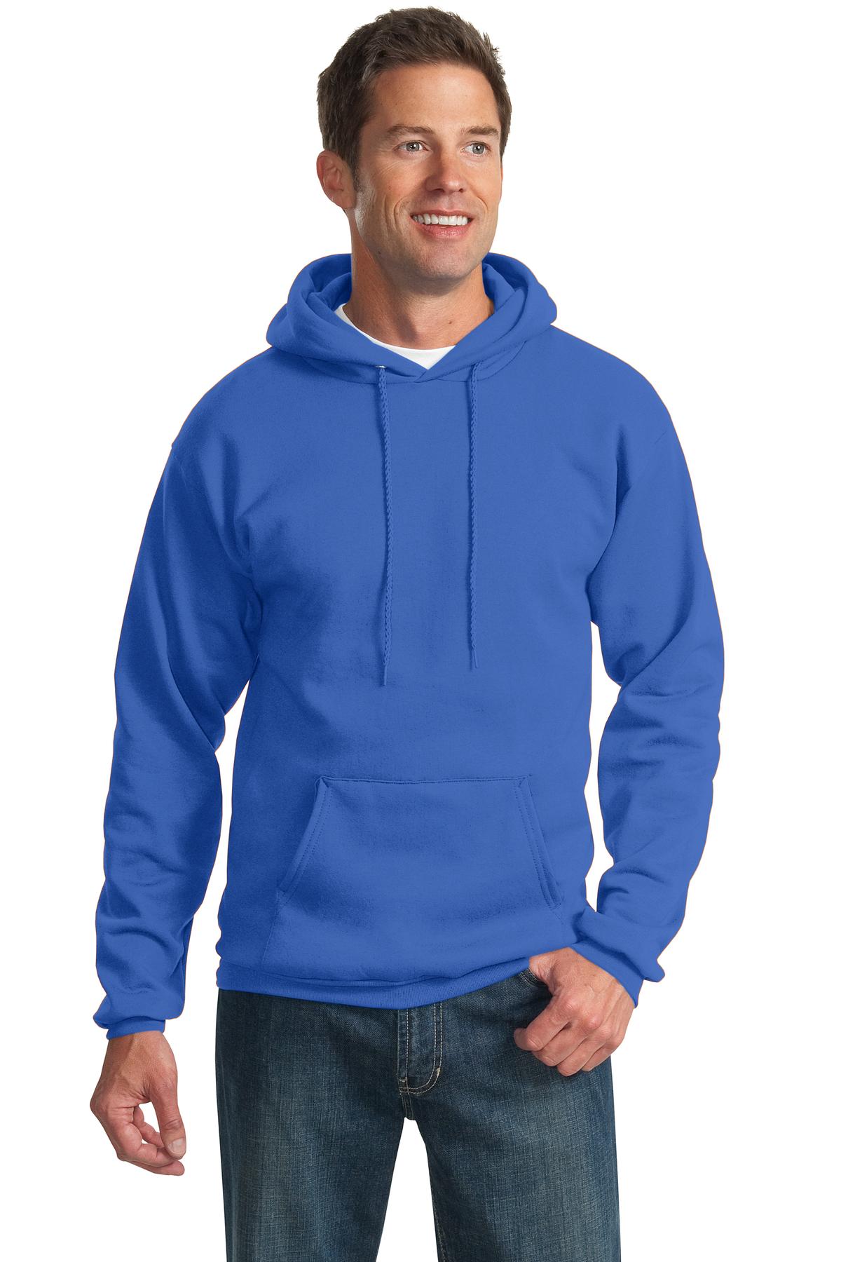 Custom Embroidered - Port & Company® - Essential Fleece Pullover Hooded Sweatshirt. PC90H