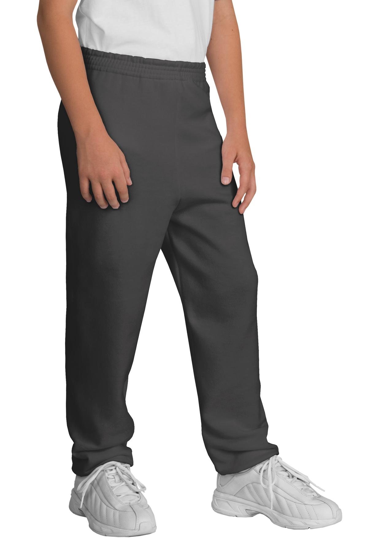 Custom Embroidered - Port & Company® - Youth Core Fleece Sweatpant. PC90YP