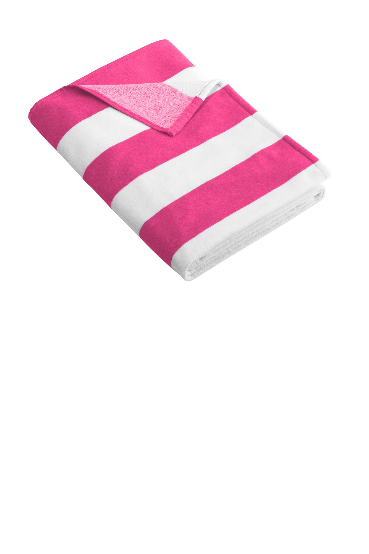 Custom Embroidery or DTF Print - Port Authority ® Cabana Stripe Beach Towel. PT43