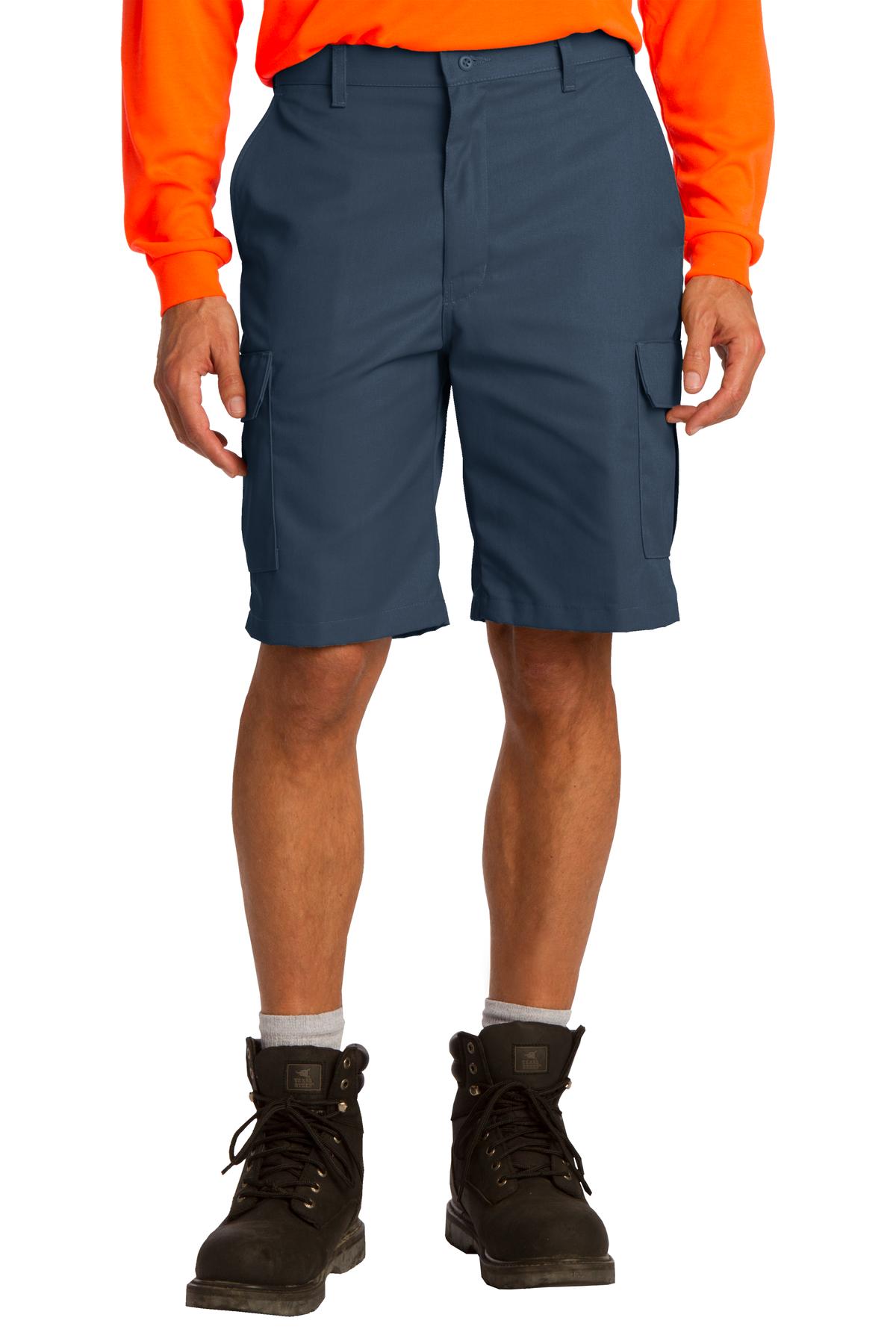 Custom Embroidery or DTF Print - Red Kap ® Industrial Cargo Short. PT66