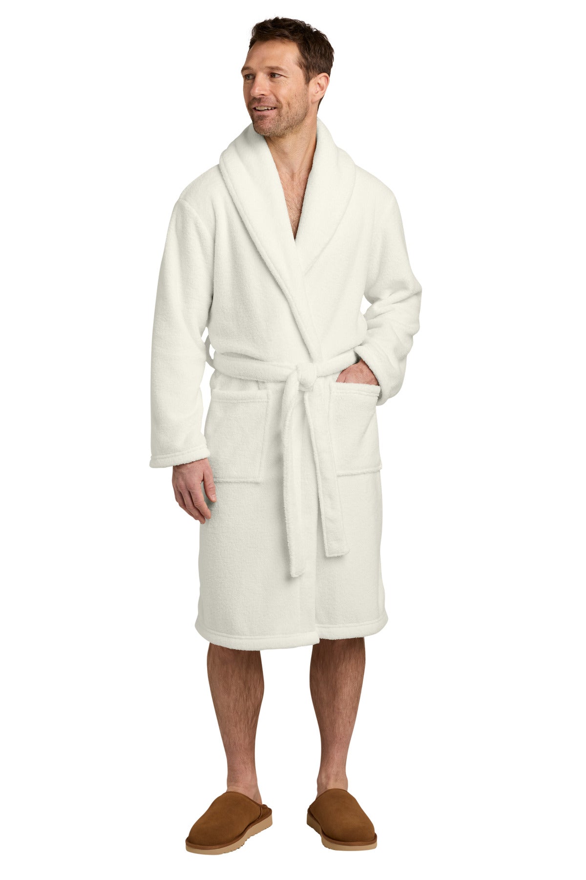 Custom Embroidery or DTF Print - Port Authority ® Dream Plush Robe R104