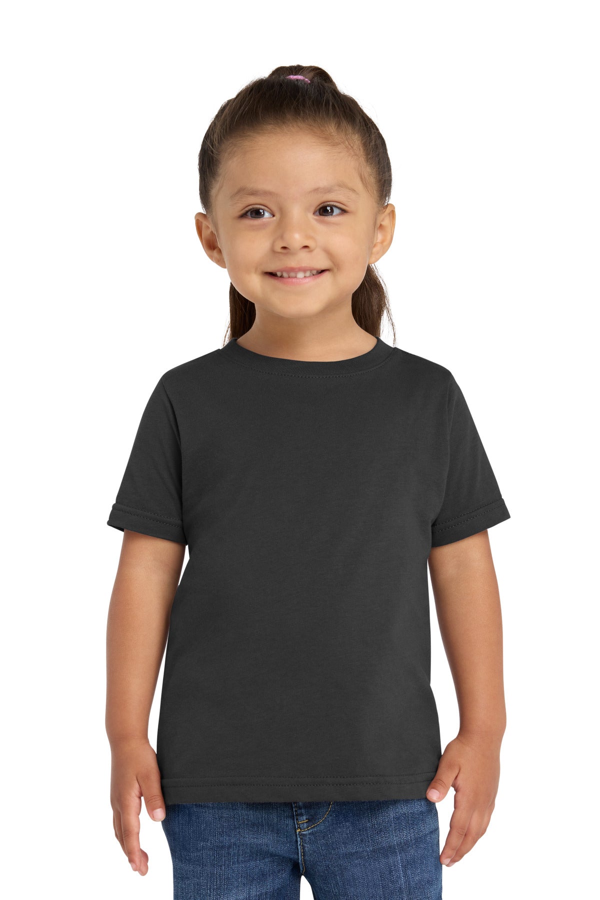 Custom Embroidered or DTF Printed - Rabbit Skins ™ Toddler Fine Jersey Tee. RS3321