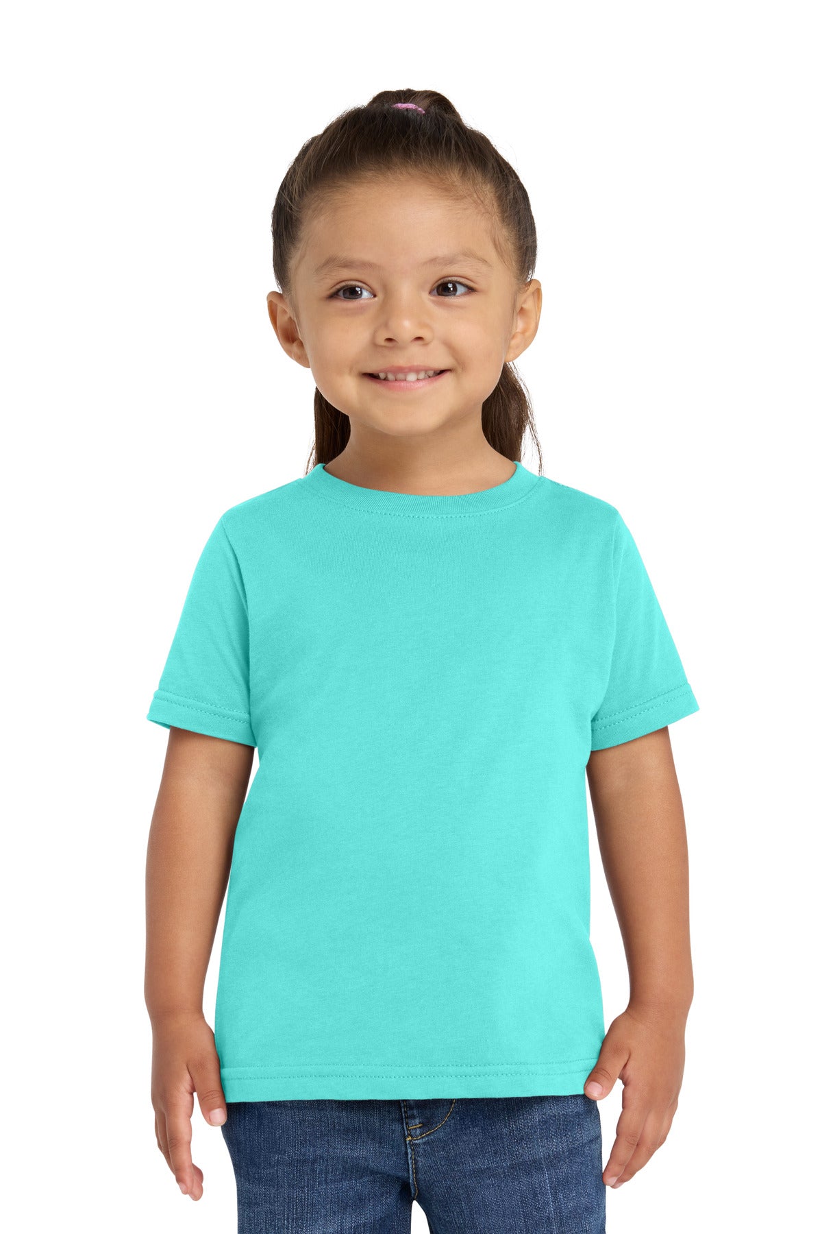 Custom Embroidered or DTF Printed - Rabbit Skins ™ Toddler Fine Jersey Tee. RS3321