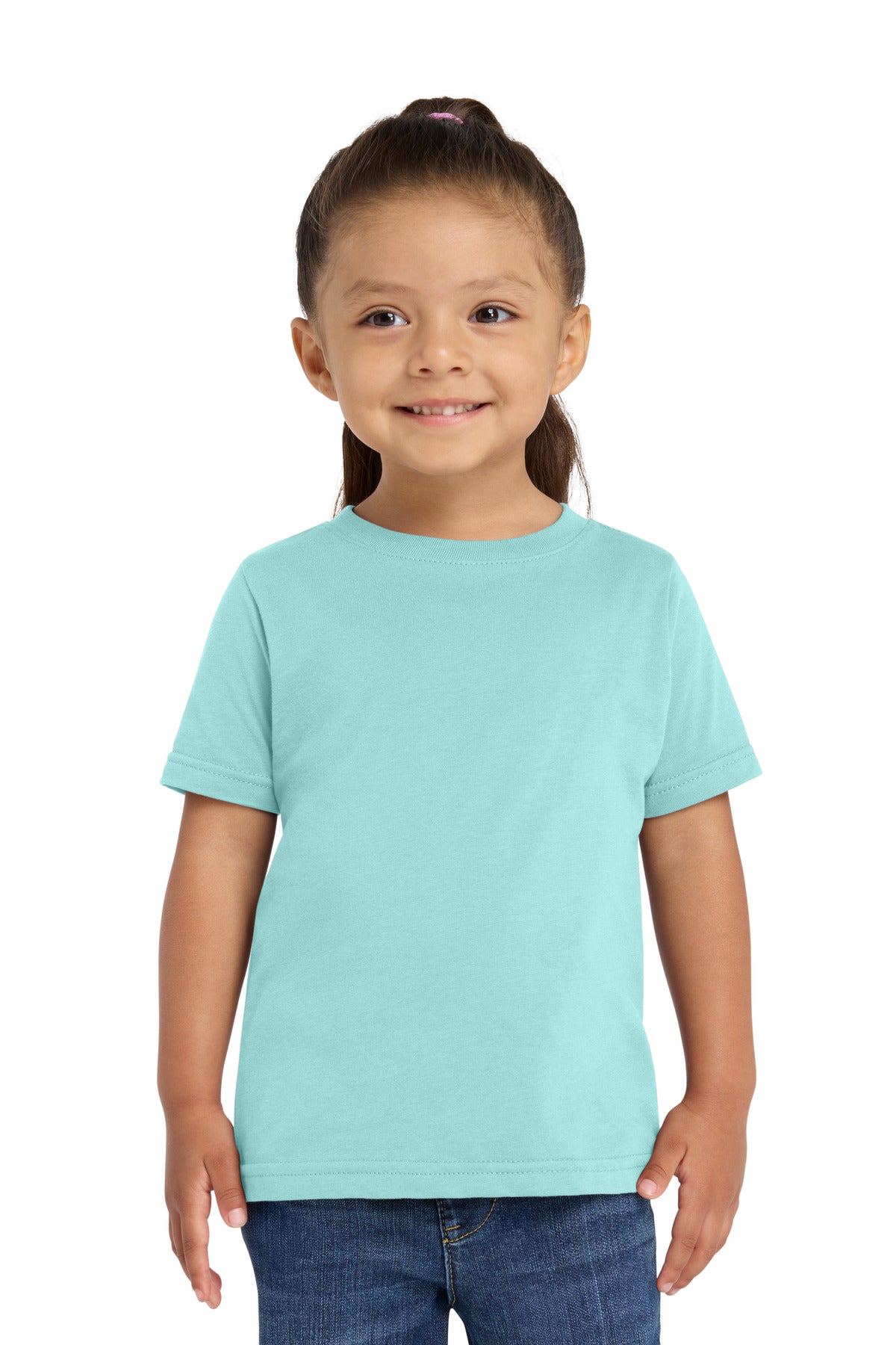 Custom Embroidered or DTF Printed - Rabbit Skins ™ Toddler Fine Jersey Tee. RS3321