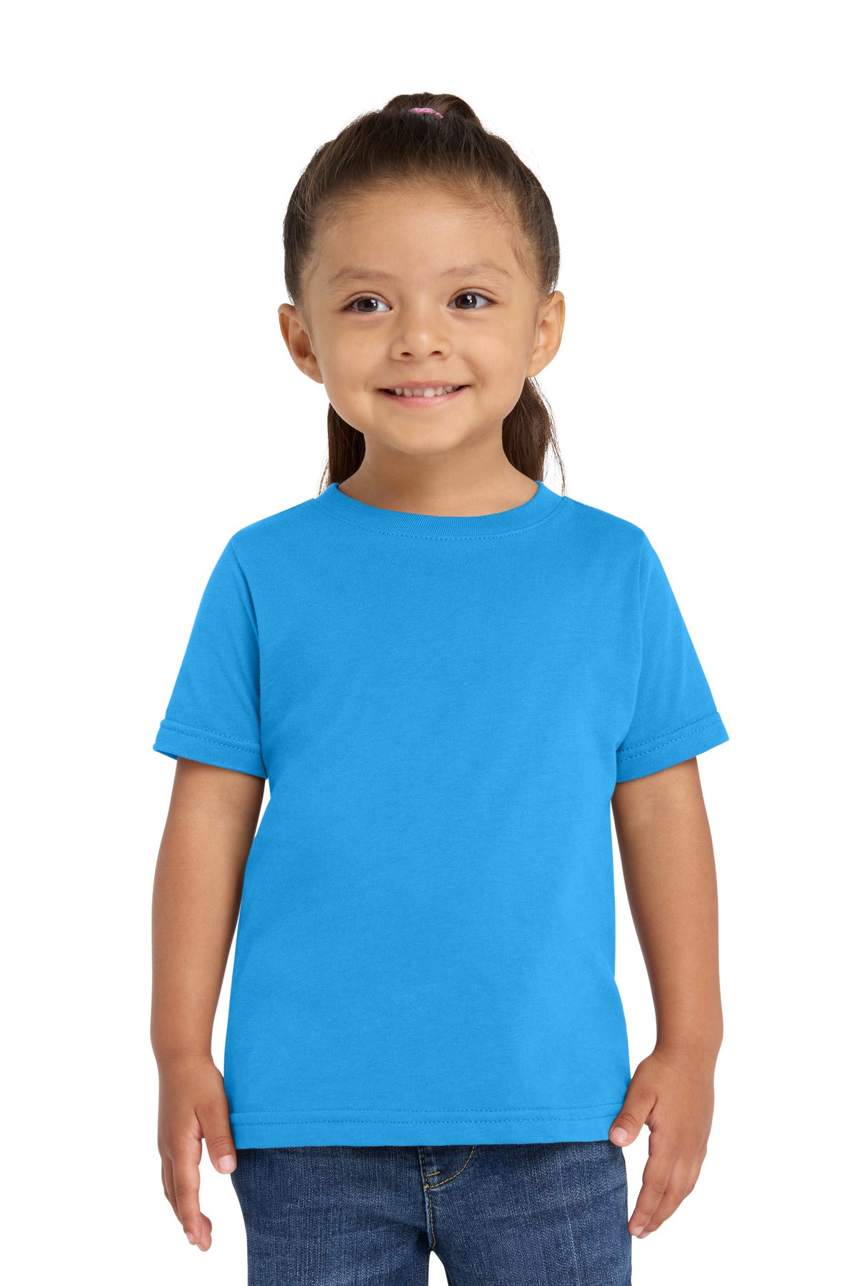 Custom Embroidered or DTF Printed - Rabbit Skins ™ Toddler Fine Jersey Tee. RS3321