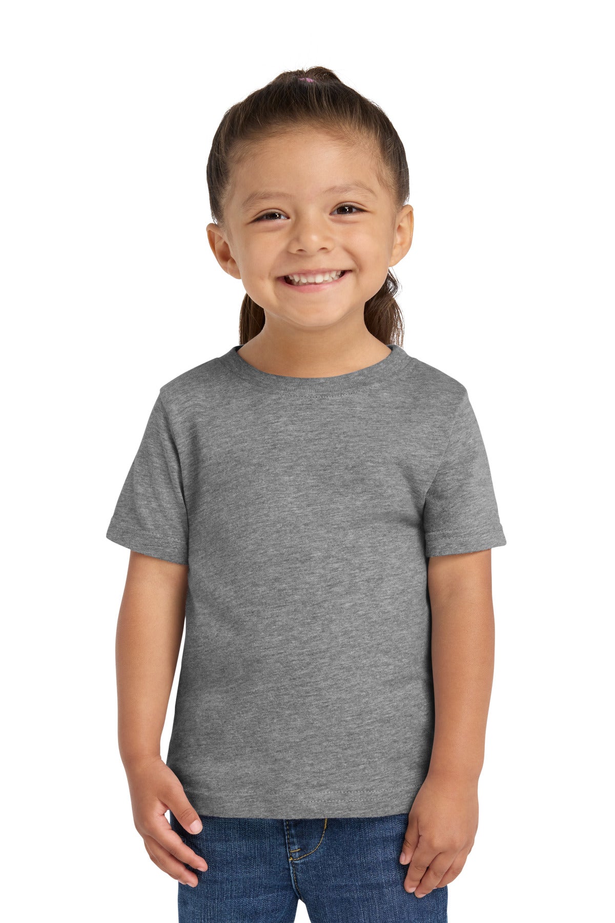 Custom Embroidered or DTF Printed - Rabbit Skins ™ Toddler Fine Jersey Tee. RS3321